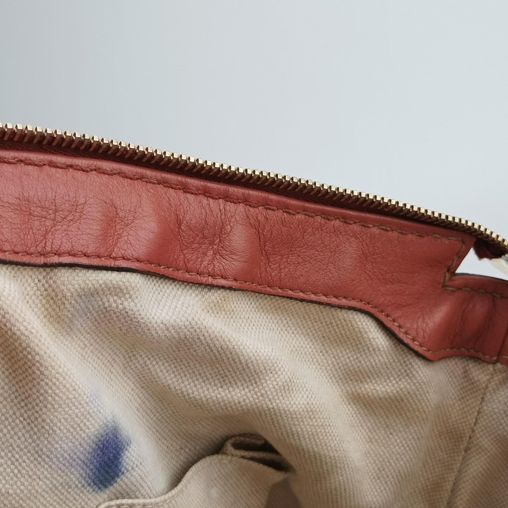 Secondhand Gucci Sukey Coral Pink Leather 247902 shoulderbag | stylenewstar