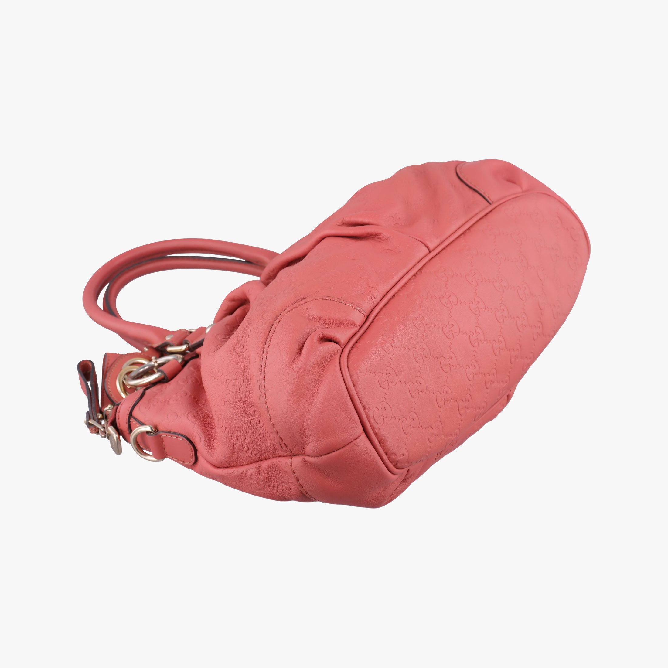 Secondhand Gucci Sukey Coral Pink Leather 247902 shoulderbag | stylenewstar