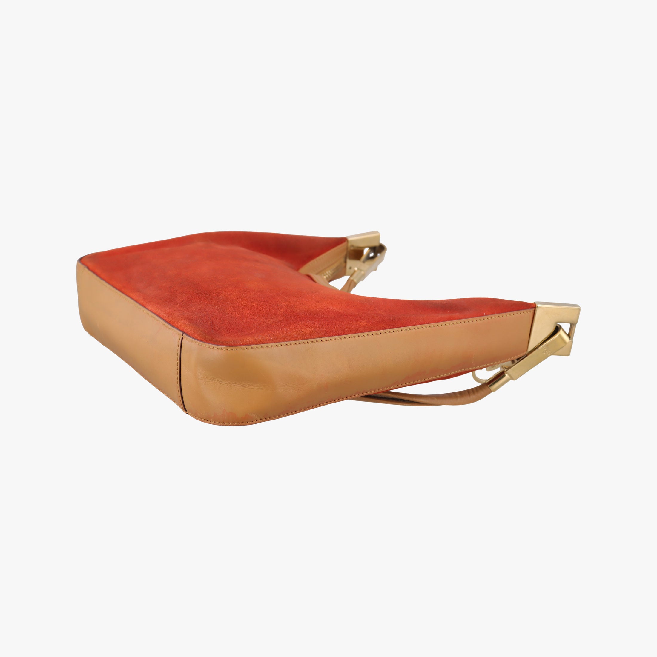 Pre-owned Gucci Hobo Red Suede 001.38 handbag | stylenewstar