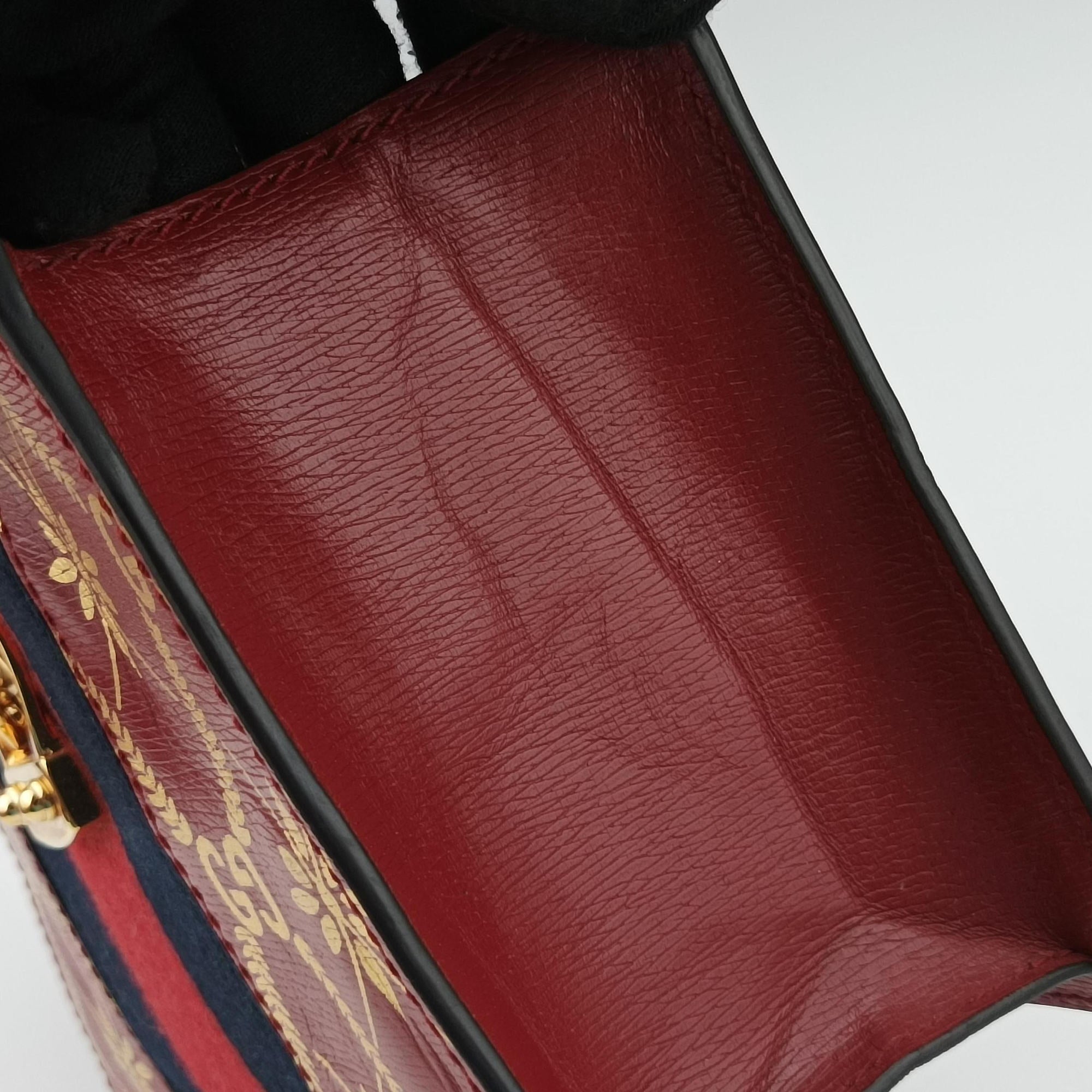 Pre-owned Gucci Sylvie Red Leather 470270 shoulderbag | stylenewstar