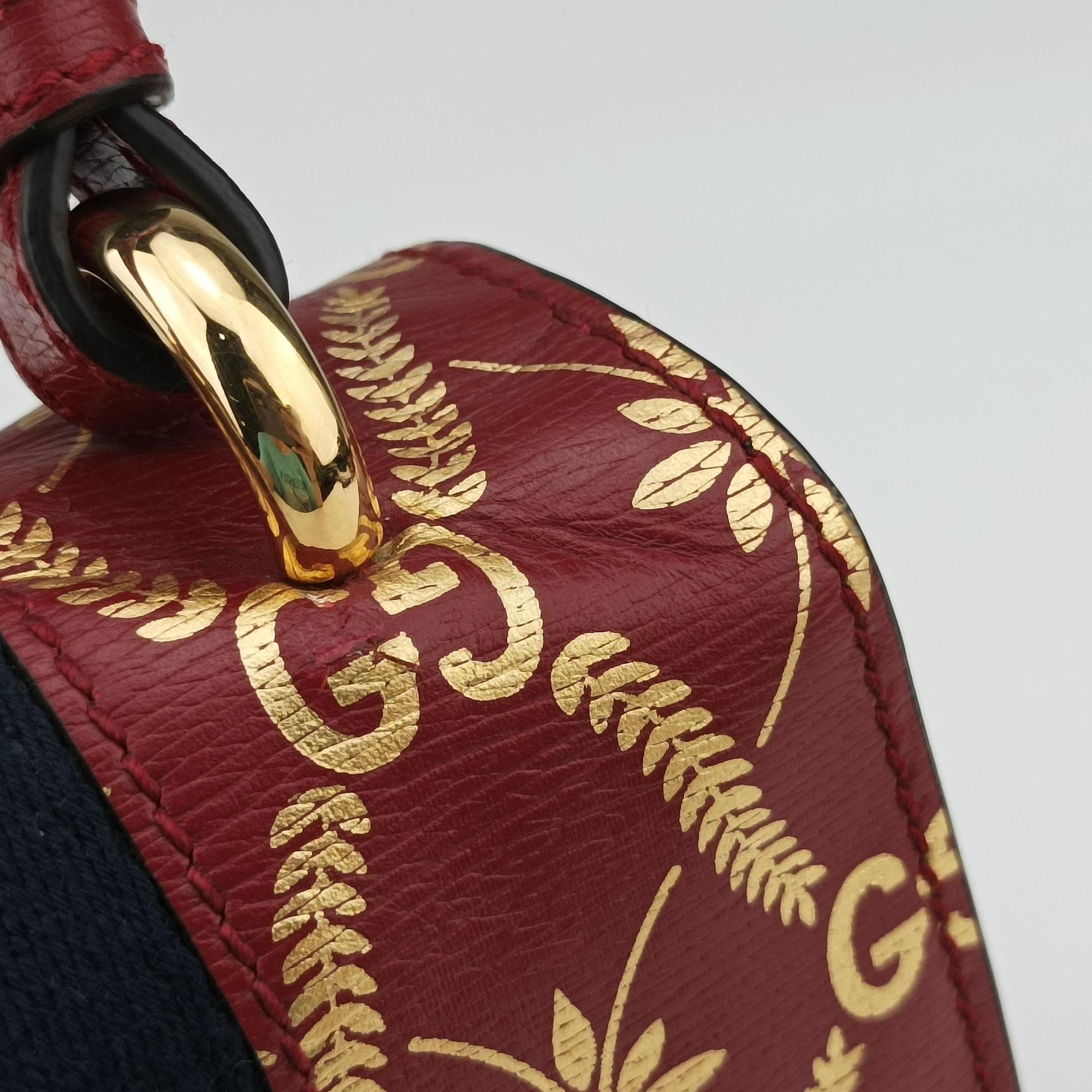 Pre-owned Gucci Sylvie Red Leather 470270 shoulderbag | stylenewstar