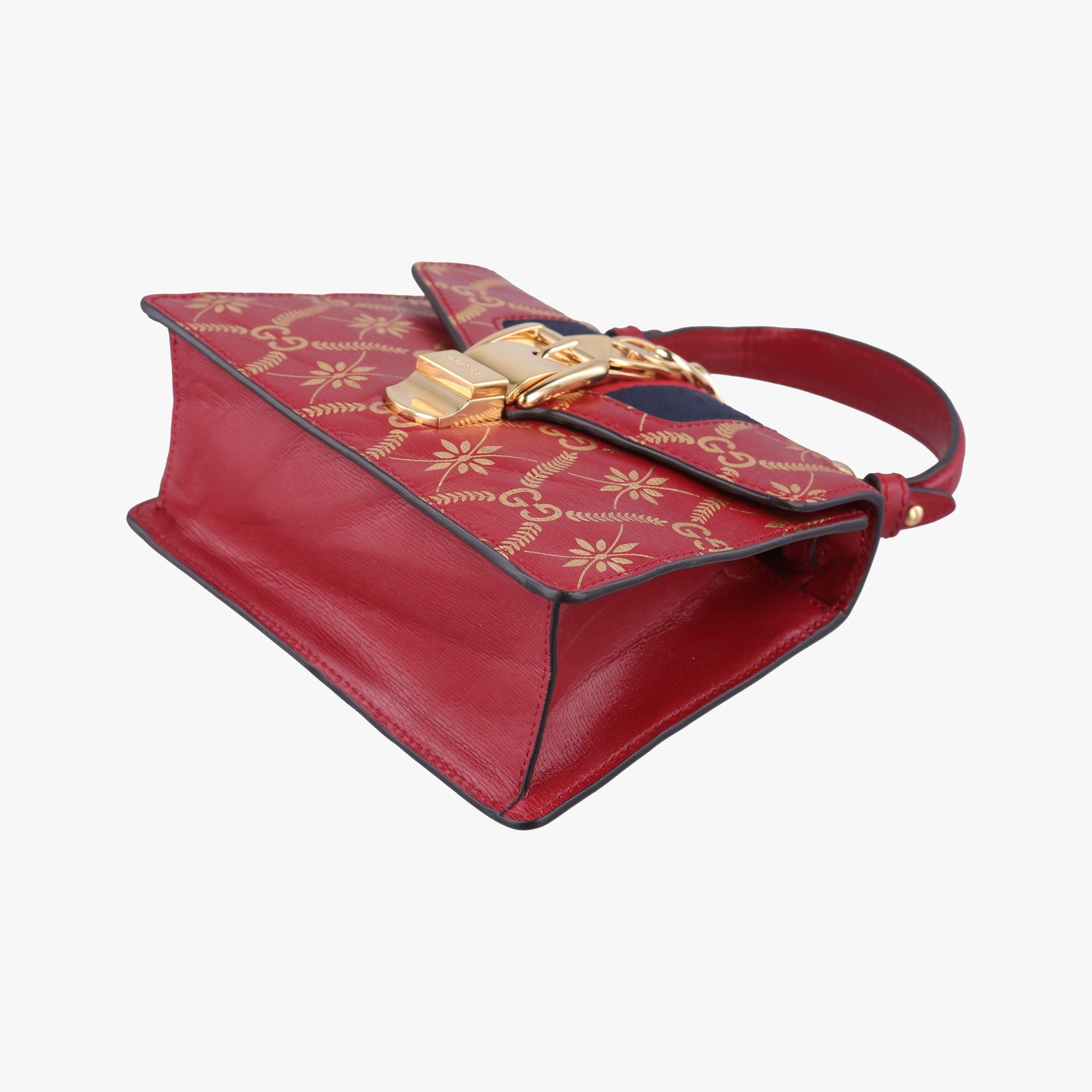Pre-owned Gucci Sylvie Red Leather 470270 shoulderbag | stylenewstar