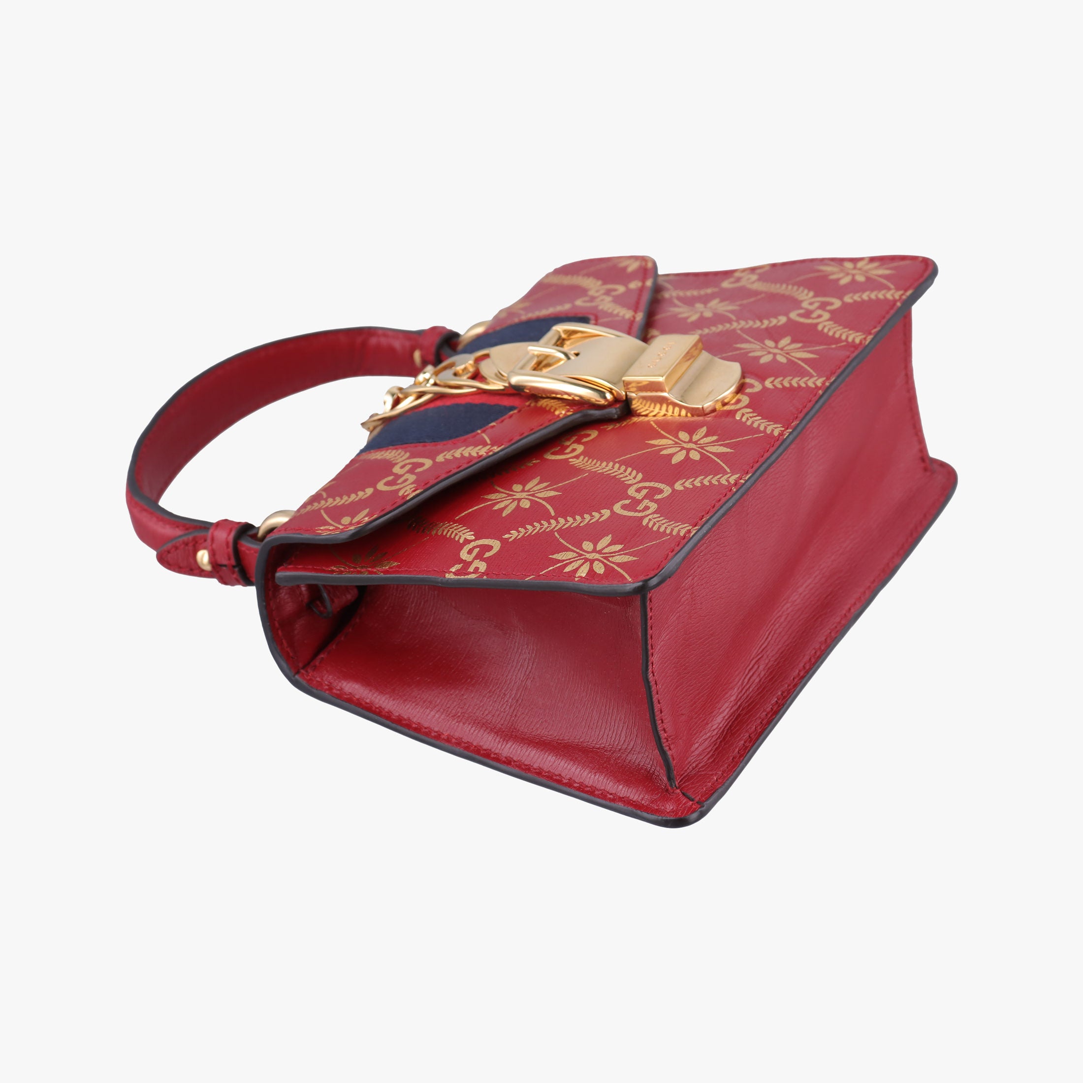 Pre-owned Gucci Sylvie Red Leather 470270 shoulderbag | stylenewstar