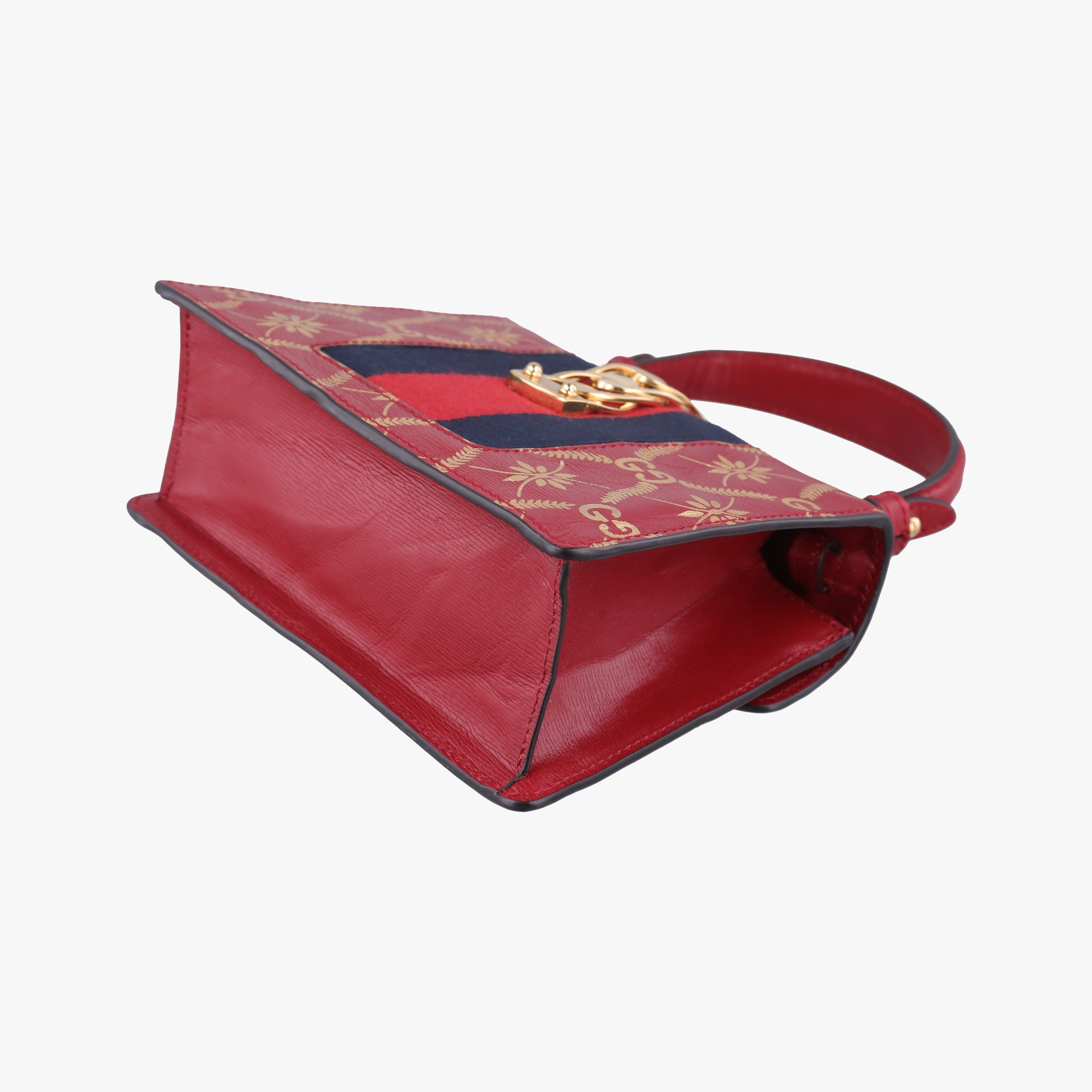Pre-owned Gucci Sylvie Red Leather 470270 shoulderbag | stylenewstar