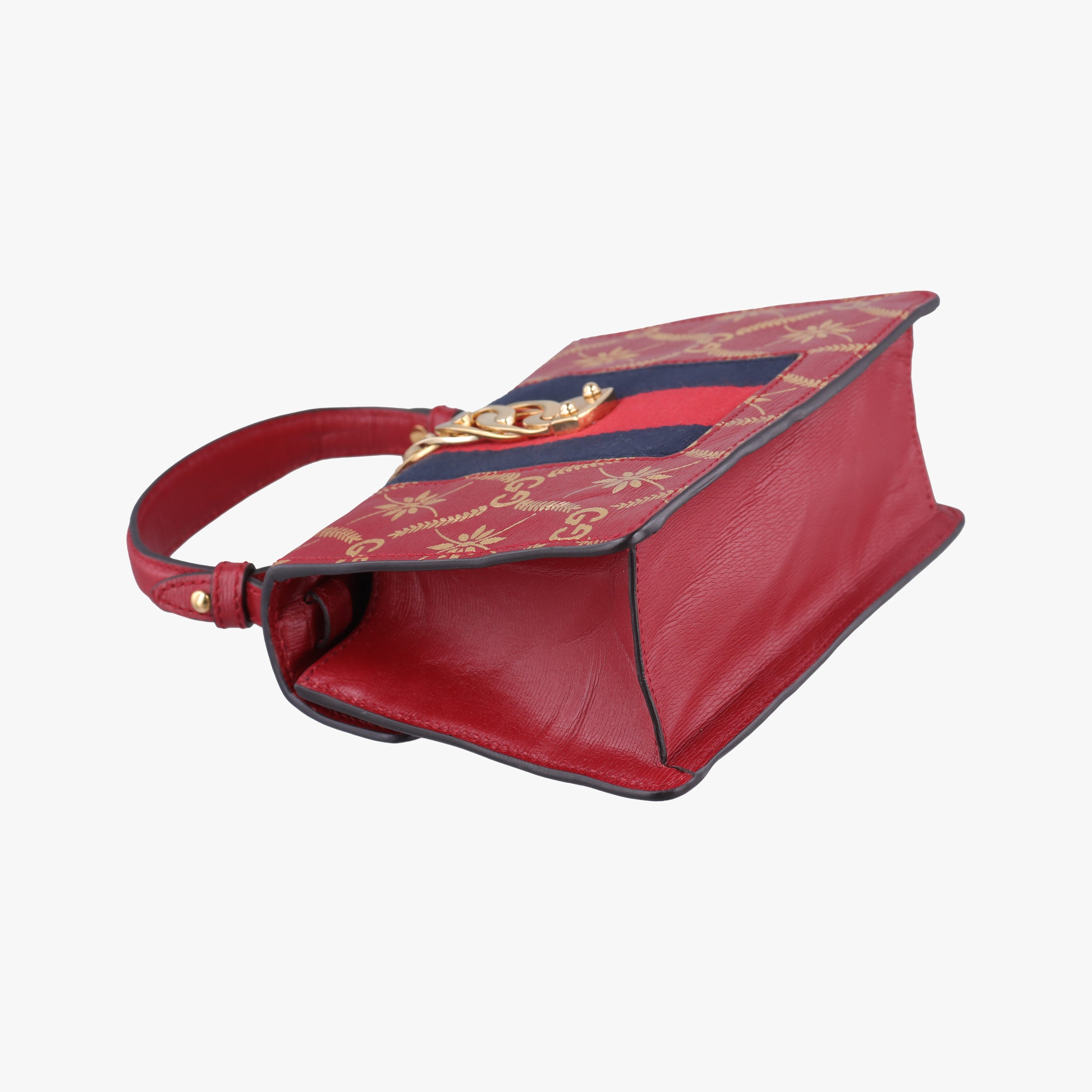Pre-owned Gucci Sylvie Red Leather 470270 shoulderbag | stylenewstar