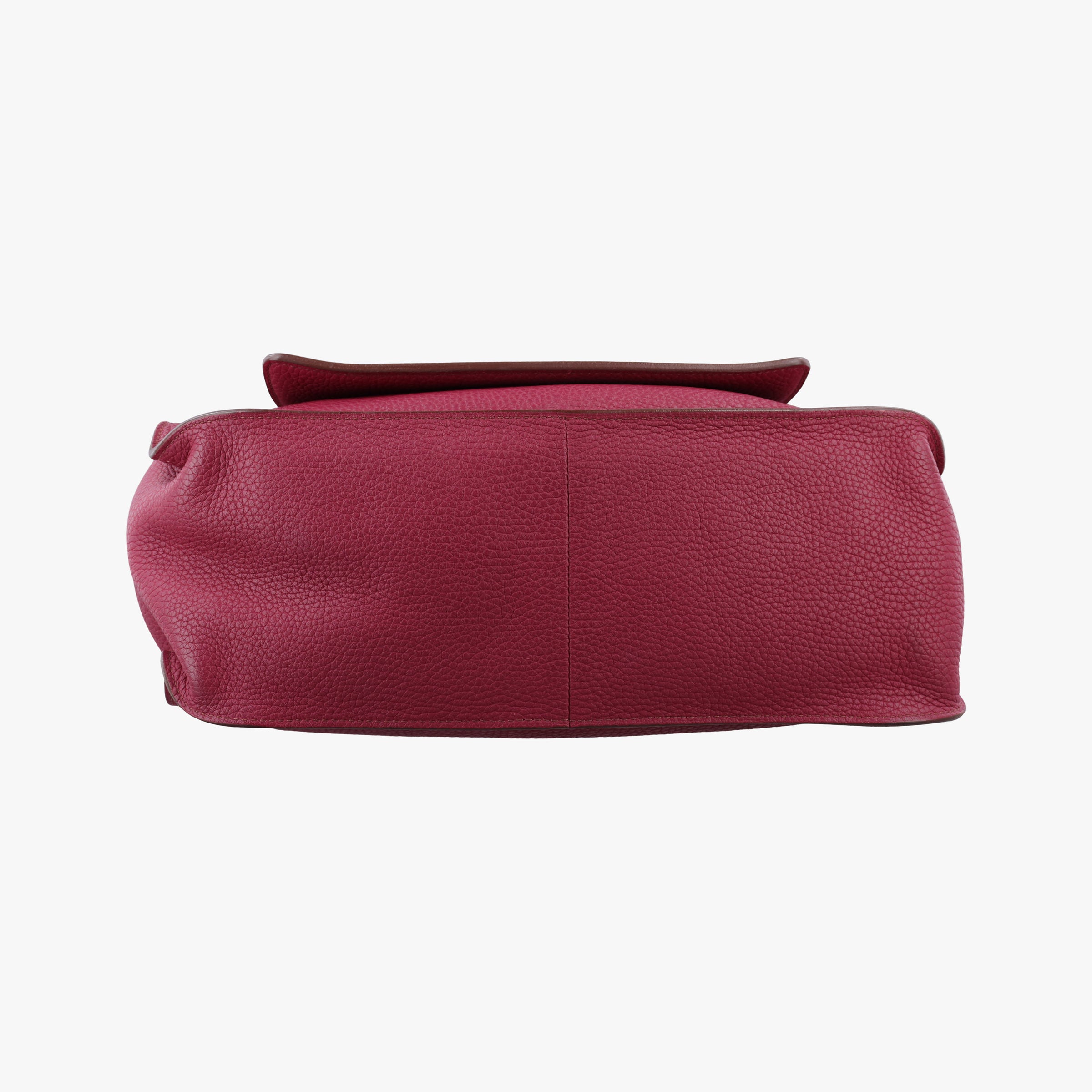 Pre-owned Hermes Marwari Raspberry Clemence Leather  shoulderbag | stylenewstar
