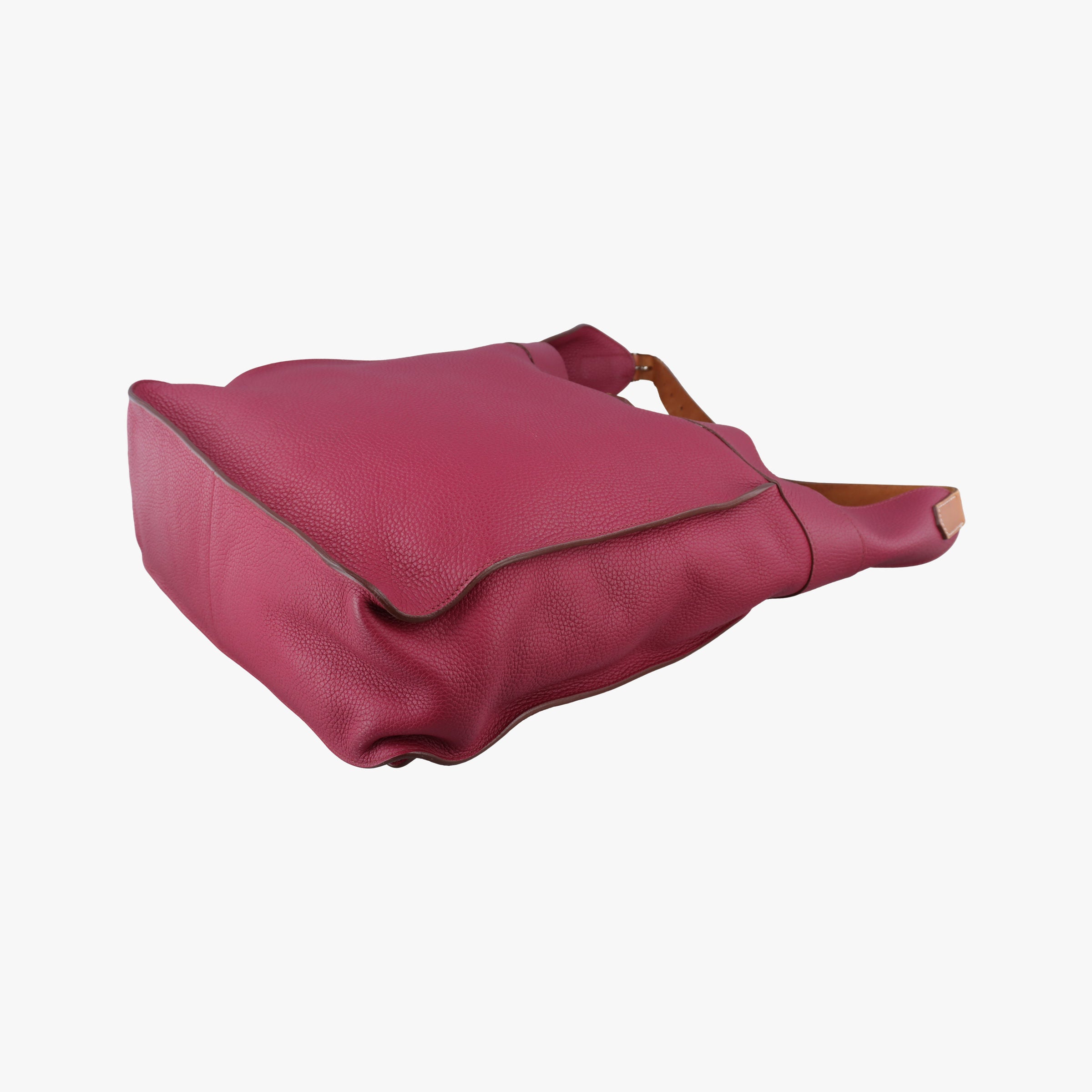 Pre-owned Hermes Marwari Raspberry Clemence Leather  shoulderbag | stylenewstar