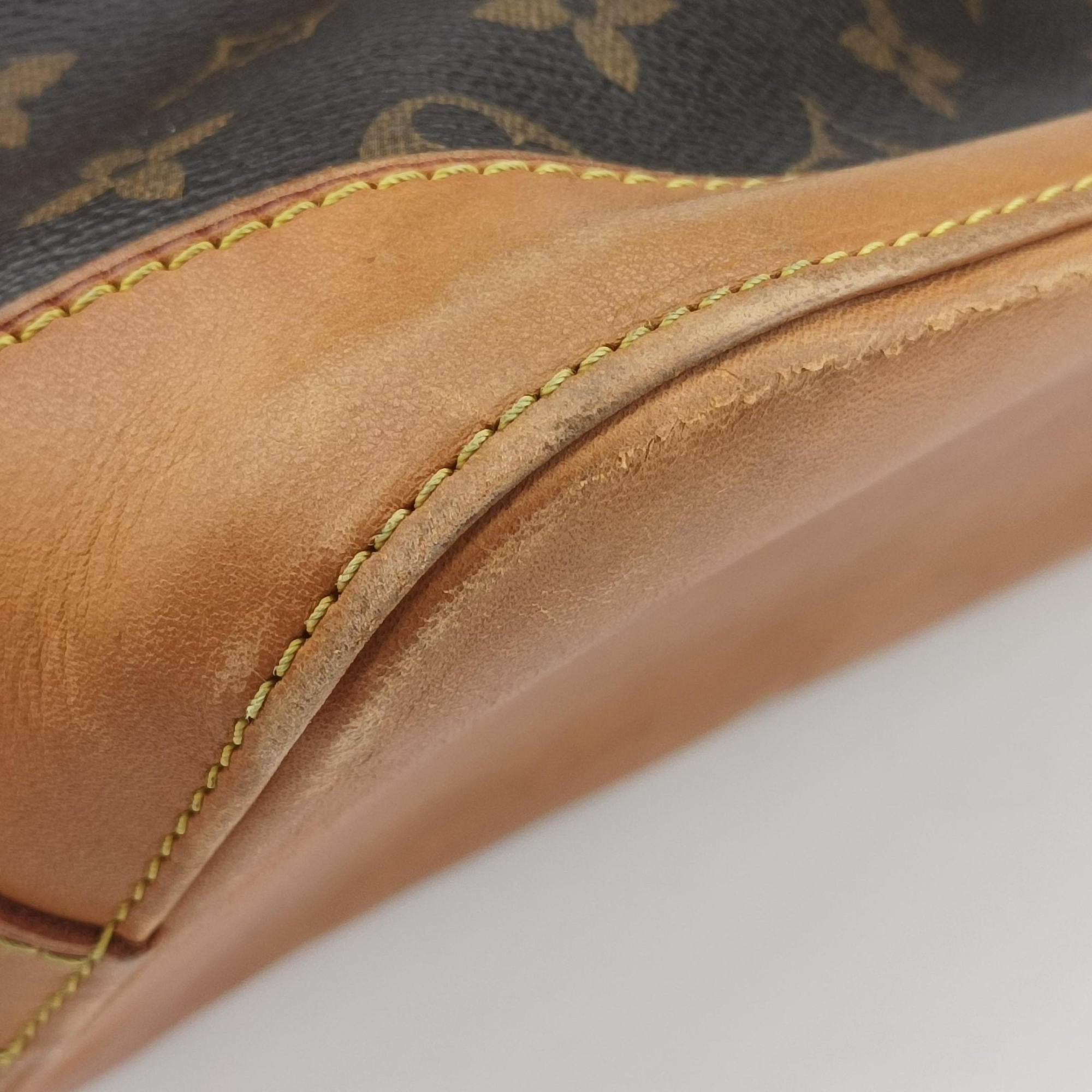 Secondhand Louis Vuitton LOCKIT Brown Monogram Canvas M40103 handbag | stylenewstar