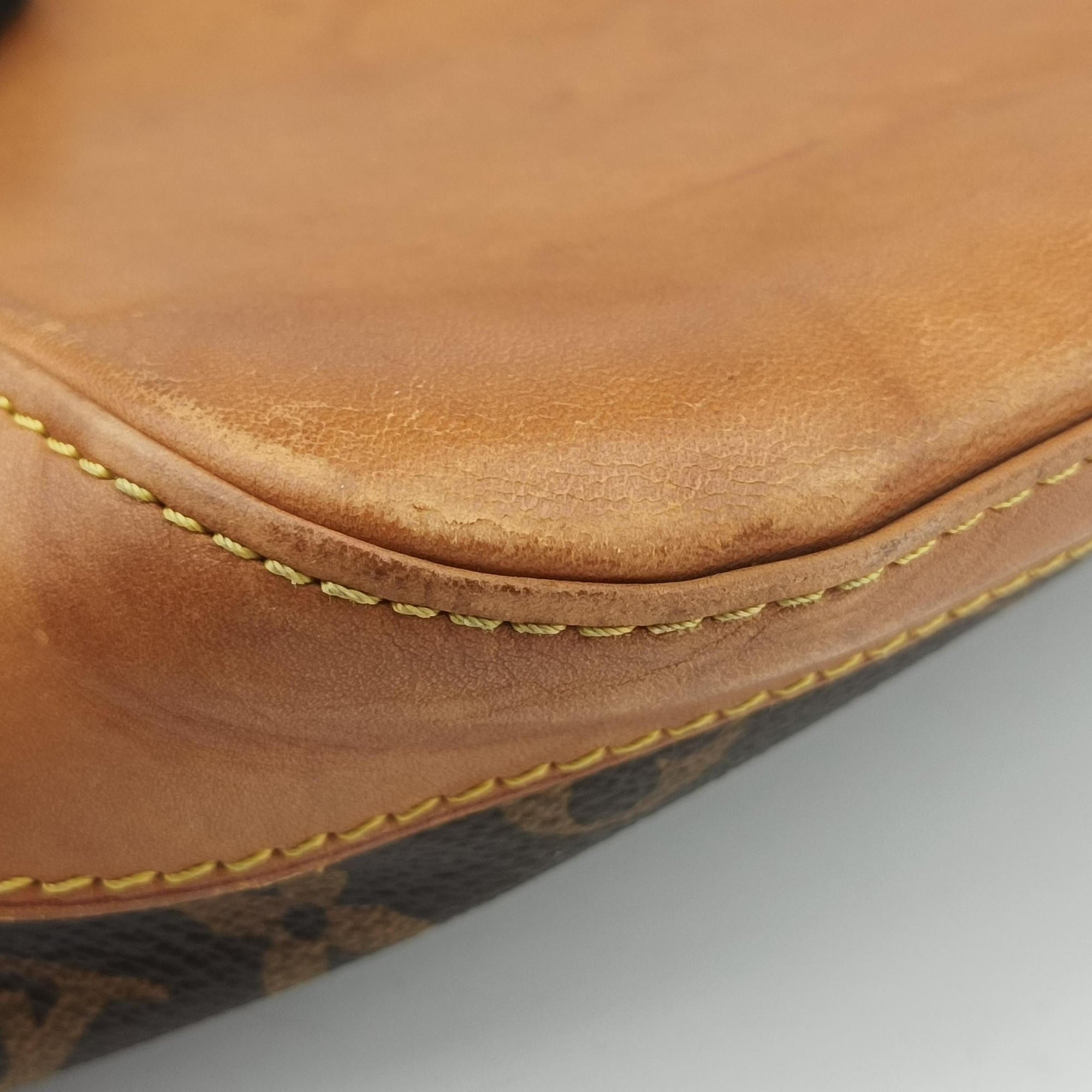 Secondhand Louis Vuitton LOCKIT Brown Monogram Canvas M40103 handbag | stylenewstar