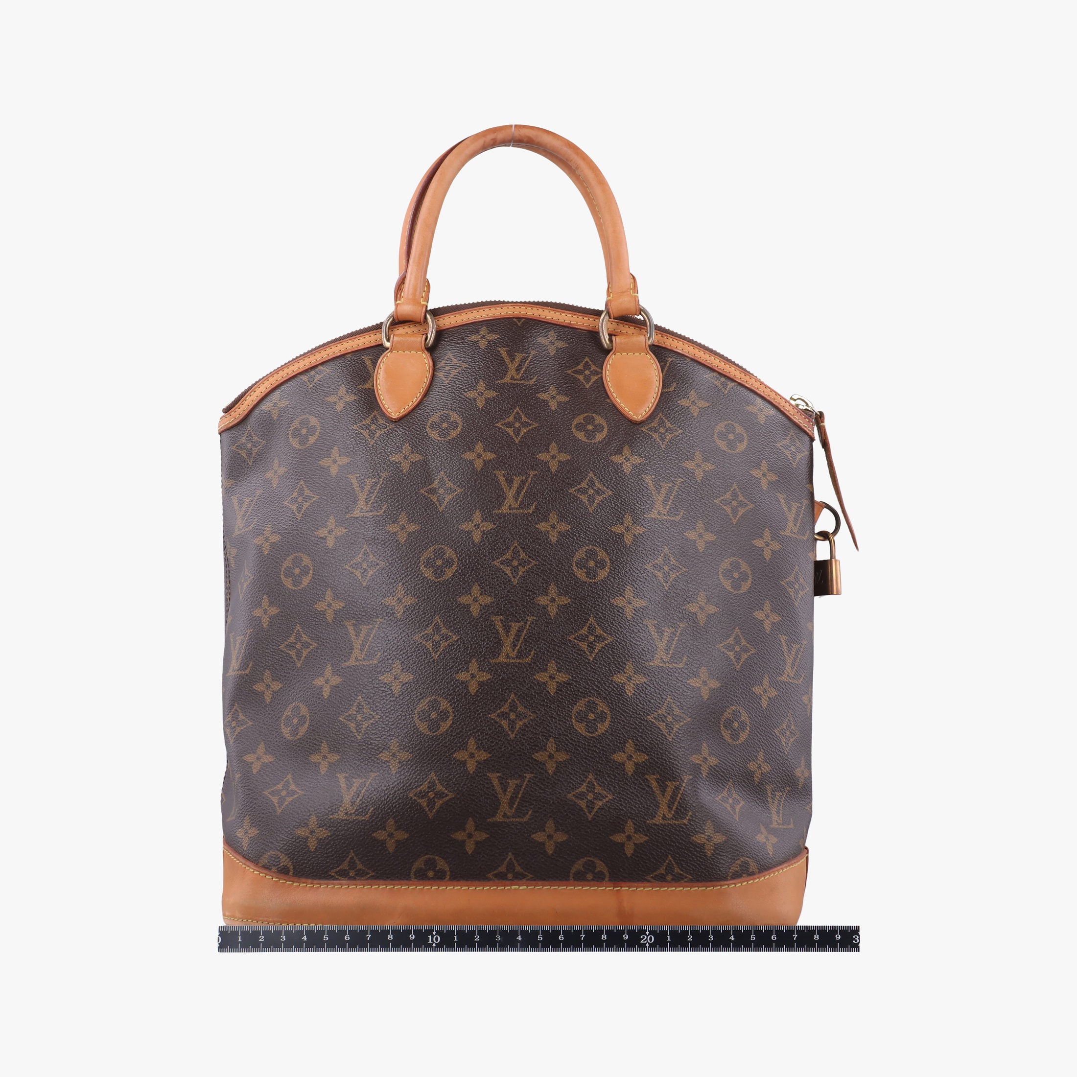 Secondhand Louis Vuitton LOCKIT Brown Monogram Canvas M40103 handbag | stylenewstar