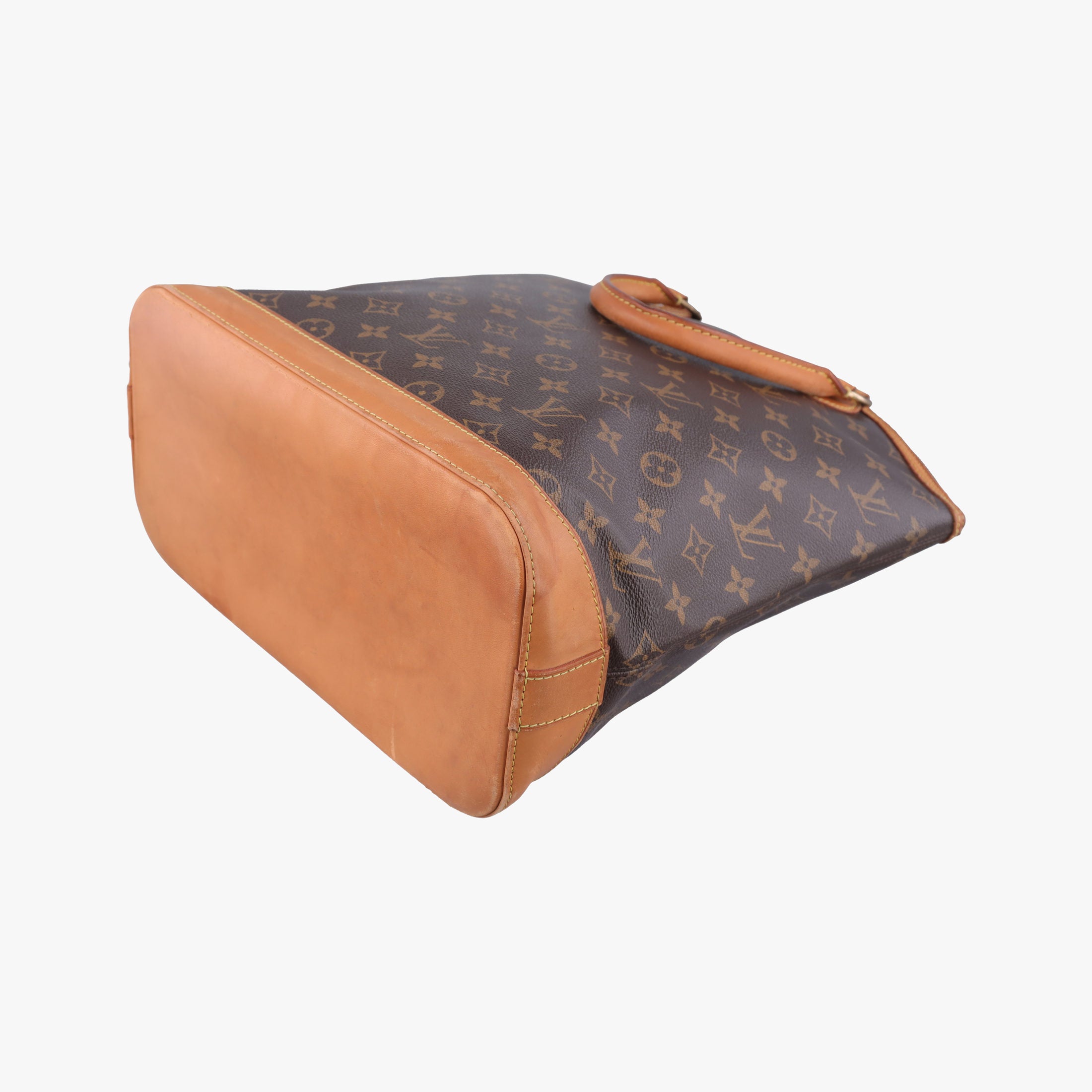 Secondhand Louis Vuitton LOCKIT Brown Monogram Canvas M40103 handbag | stylenewstar