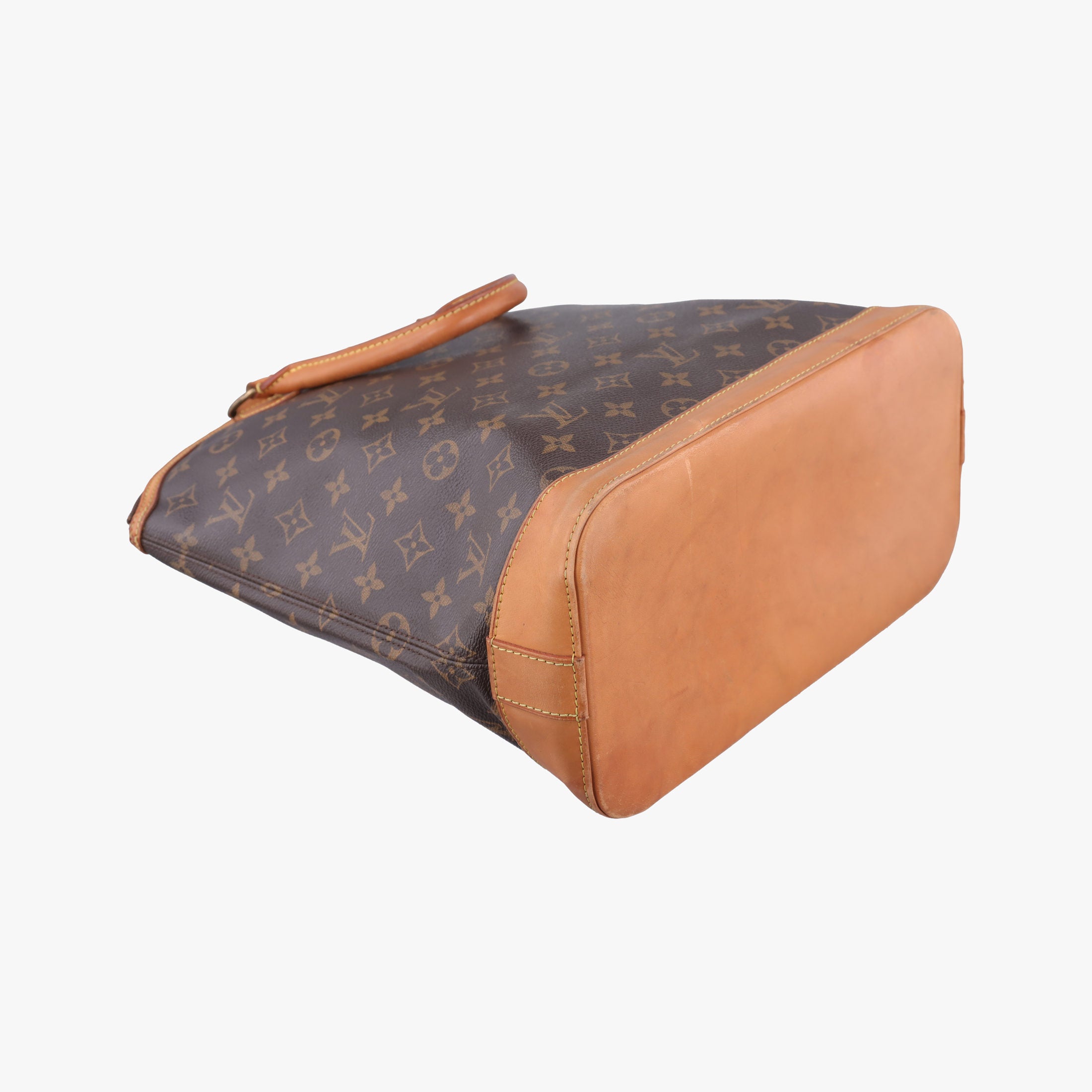 Secondhand Louis Vuitton LOCKIT Brown Monogram Canvas M40103 handbag | stylenewstar