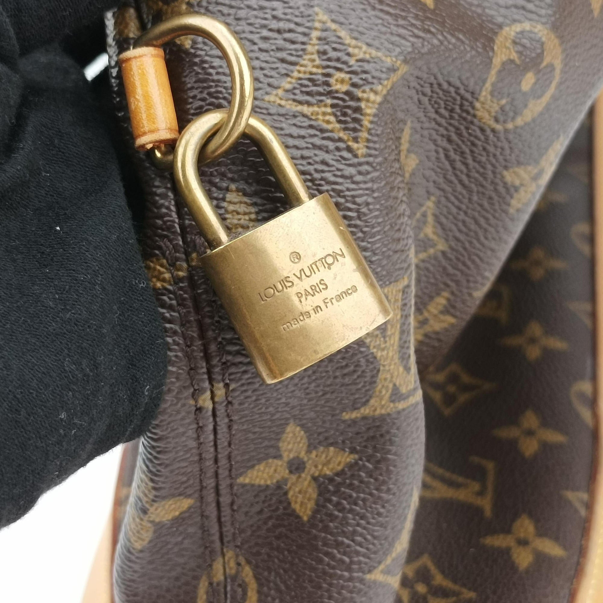 Vintage Louis Vuitton Lockit Horizontal Brown Monogram Canvas M40104 handbag | stylenewstar