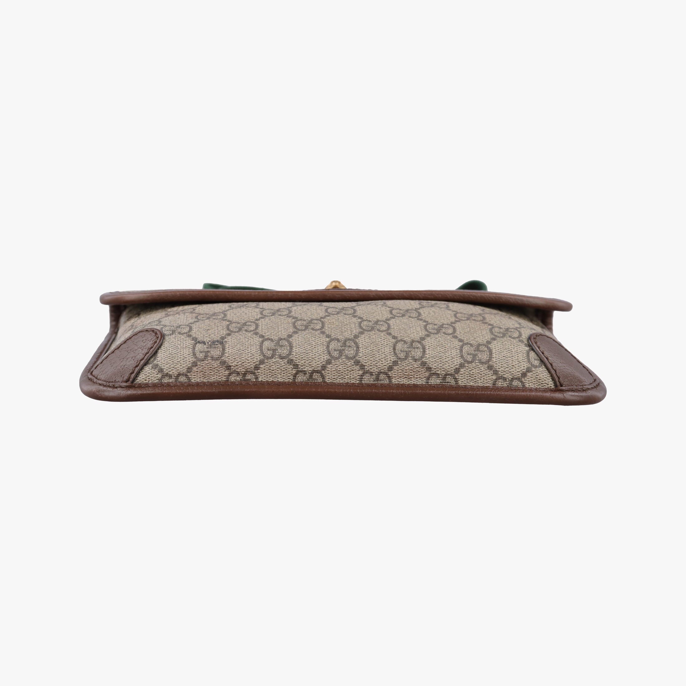 Pre-owned Gucci NEO VINTAGE GG Supreme Brown PVC coated canvas×Leather 493930 shoulderbag | stylenewstar