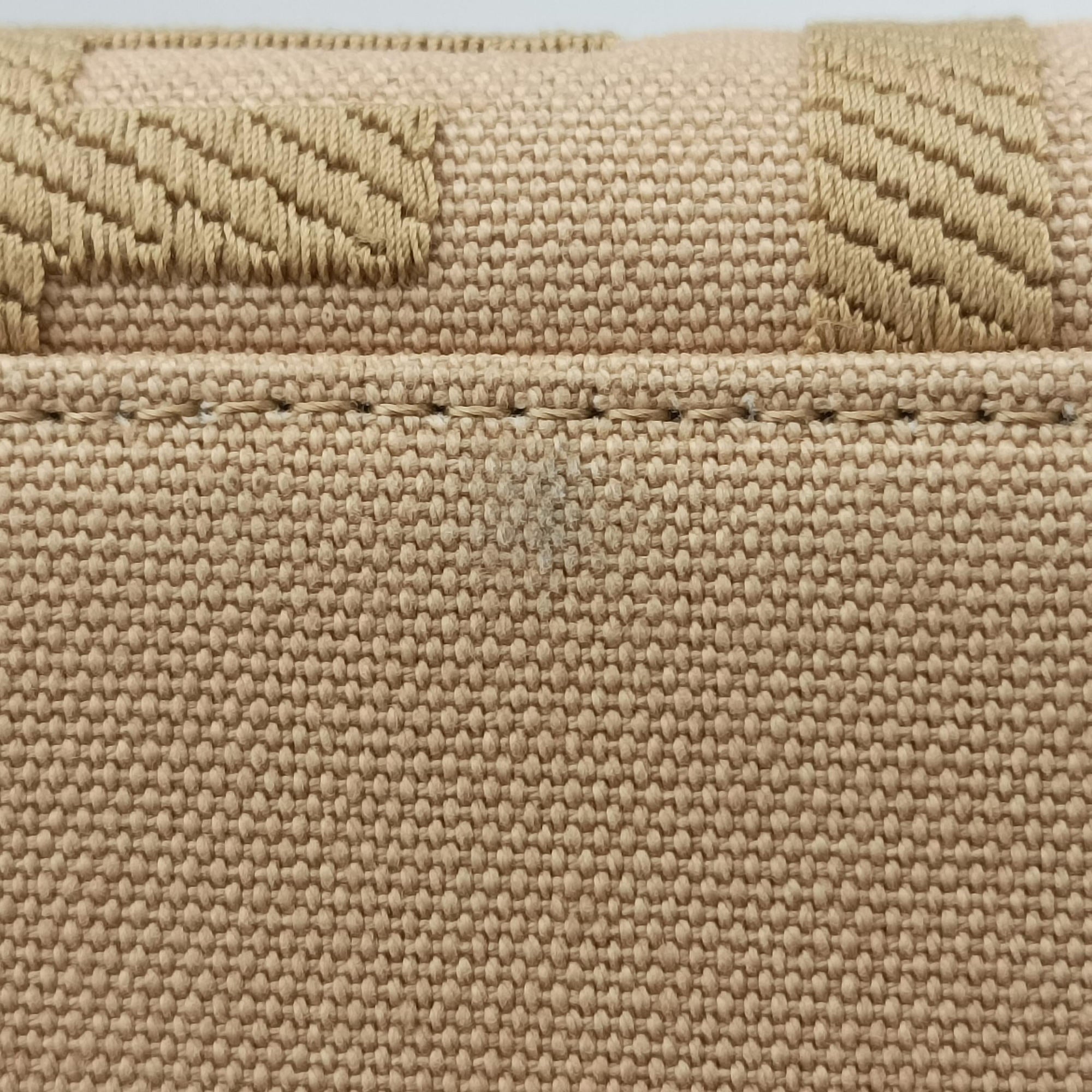 Pre-owned Fendi Peekaboo Beige canvas×leather 8BH374 shoulderbag | stylenewstar