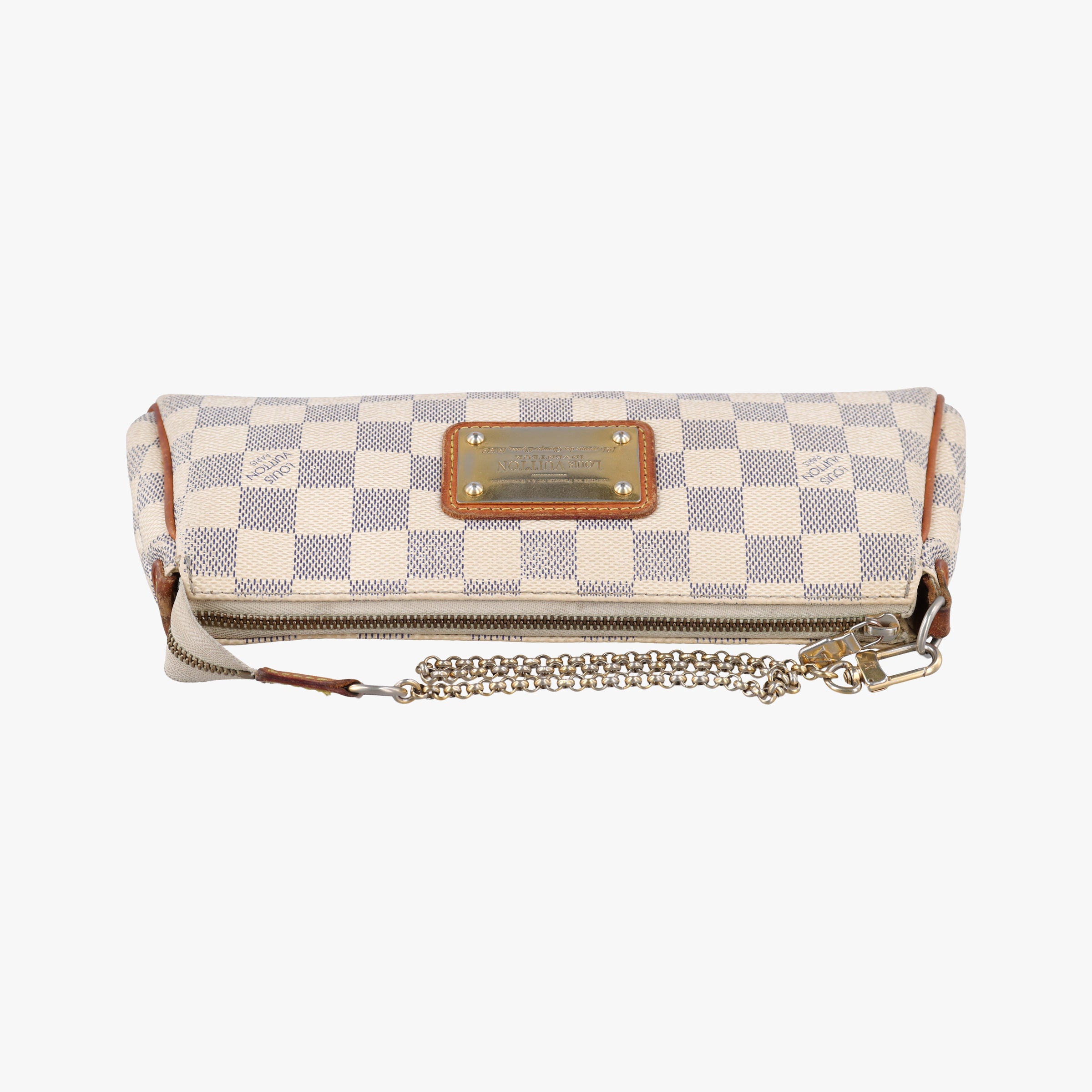 Pre-owned Louis Vuitton EVA AZUR Damier Canvas N55214 shoulderbag | stylenewstar