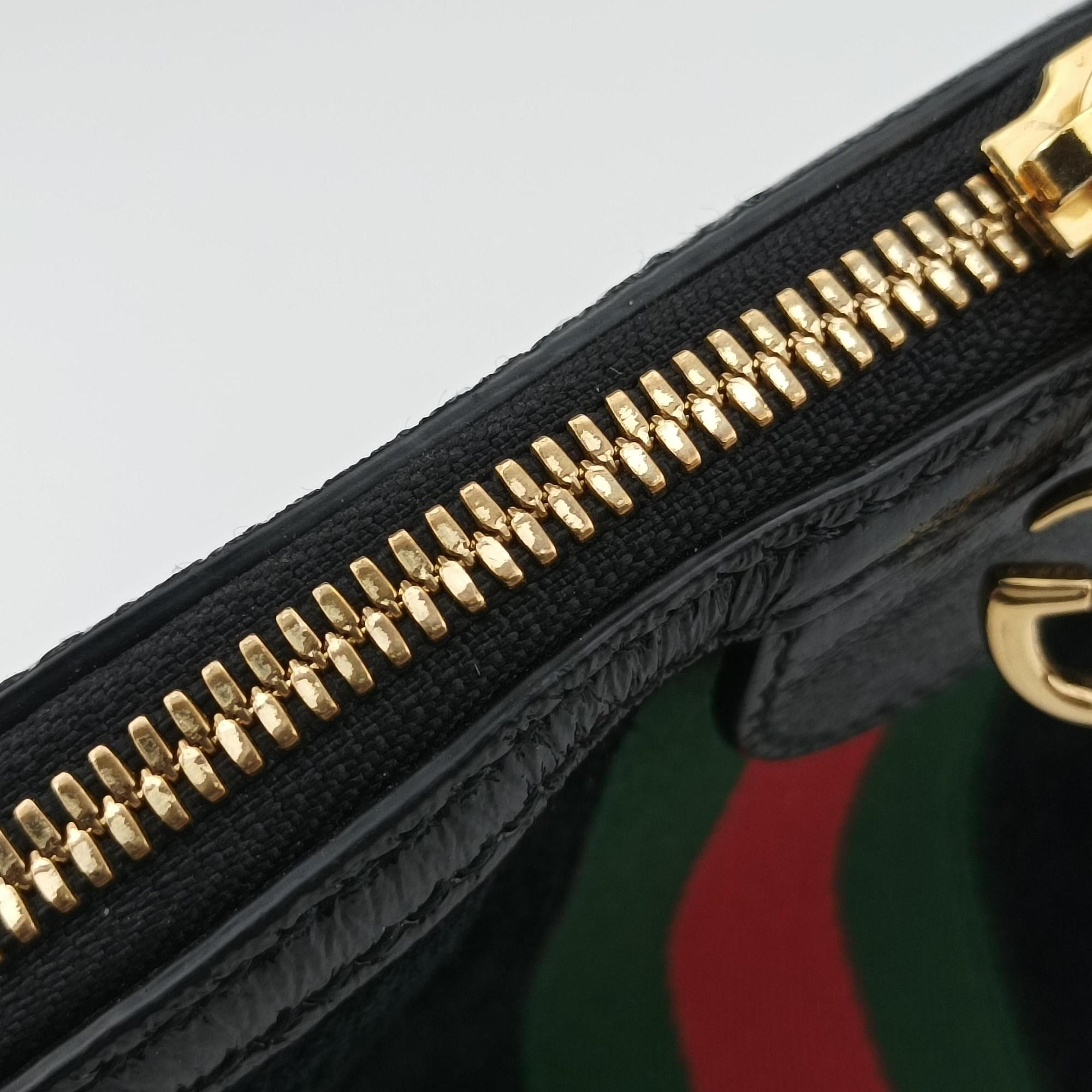 Vintage Gucci Ophidia Black Suede×leather 499621 shoulderbag | stylenewstar