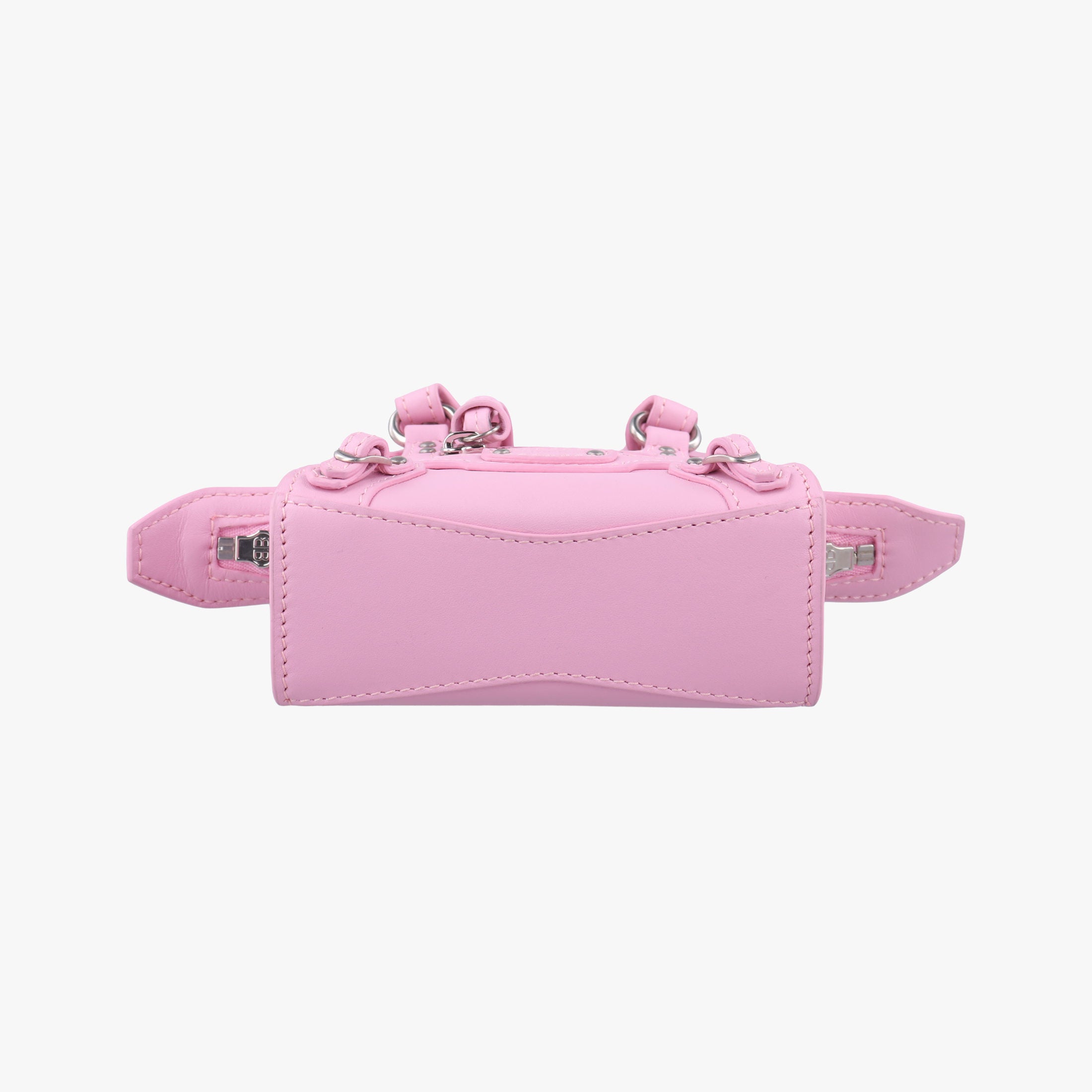 Pre-owned Balenciaga Neo Cagole XS Pink lambskin  shoulderbag | stylenewstar
