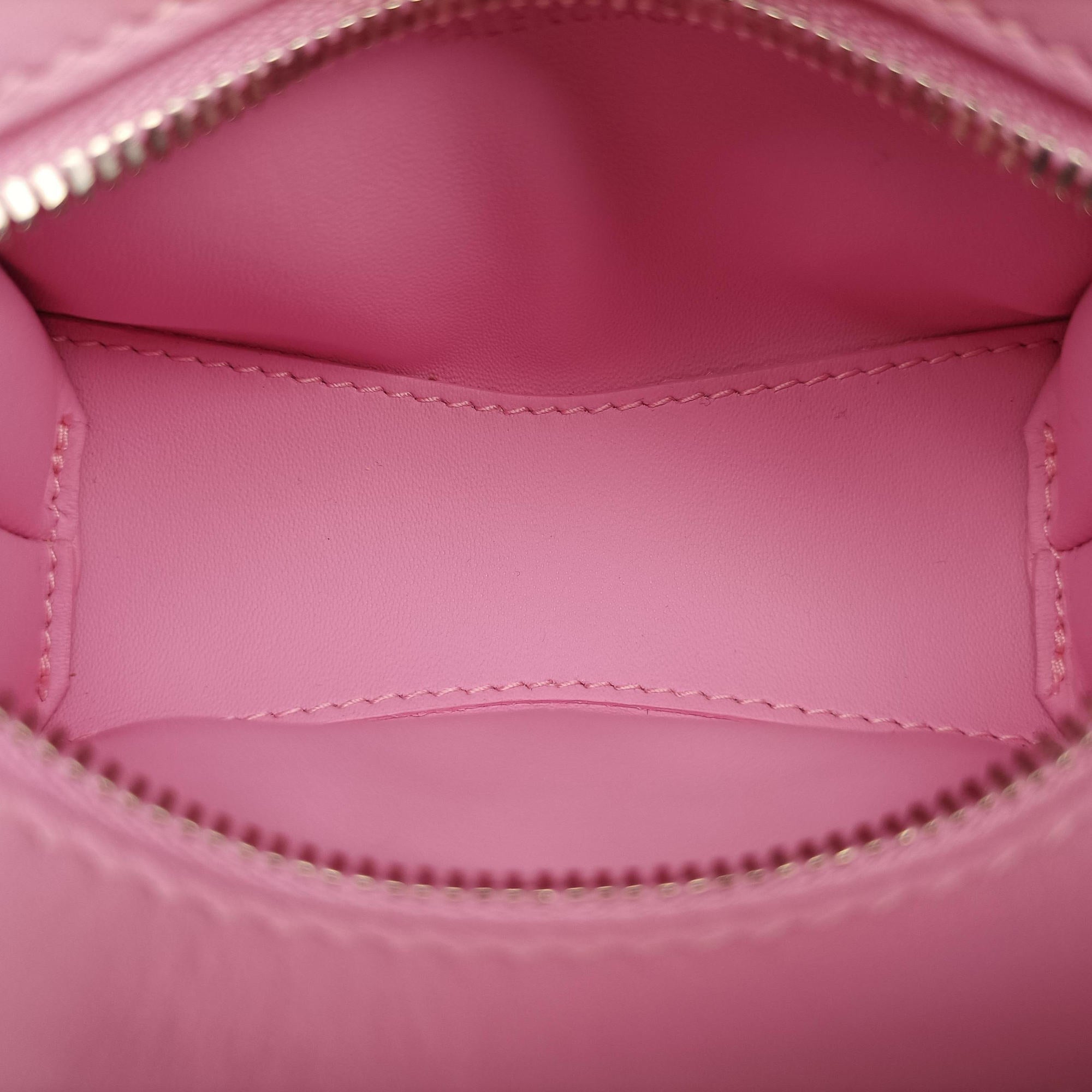 Pre-owned Balenciaga Neo Cagole XS Pink lambskin  shoulderbag | stylenewstar