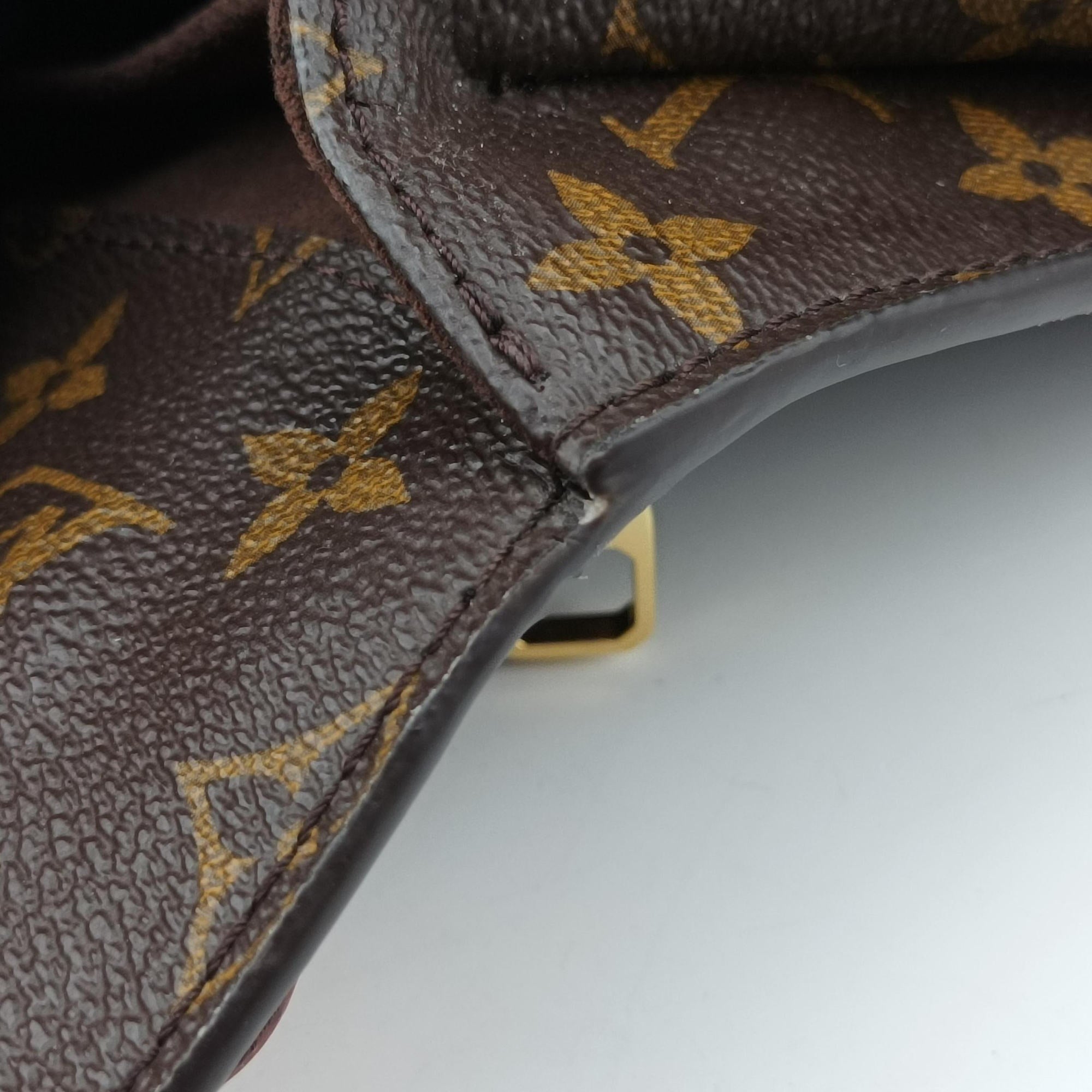 Pre-owned Louis Vuitton Pochette Metis MM Brown Monogram Canvas M44875 shoulderbag | stylenewstar