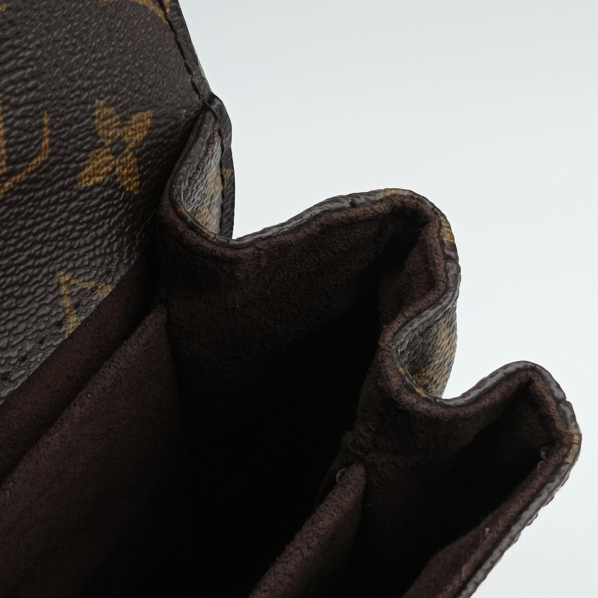 Pre-owned Louis Vuitton Pochette Metis MM Brown Monogram Canvas M44875 shoulderbag | stylenewstar