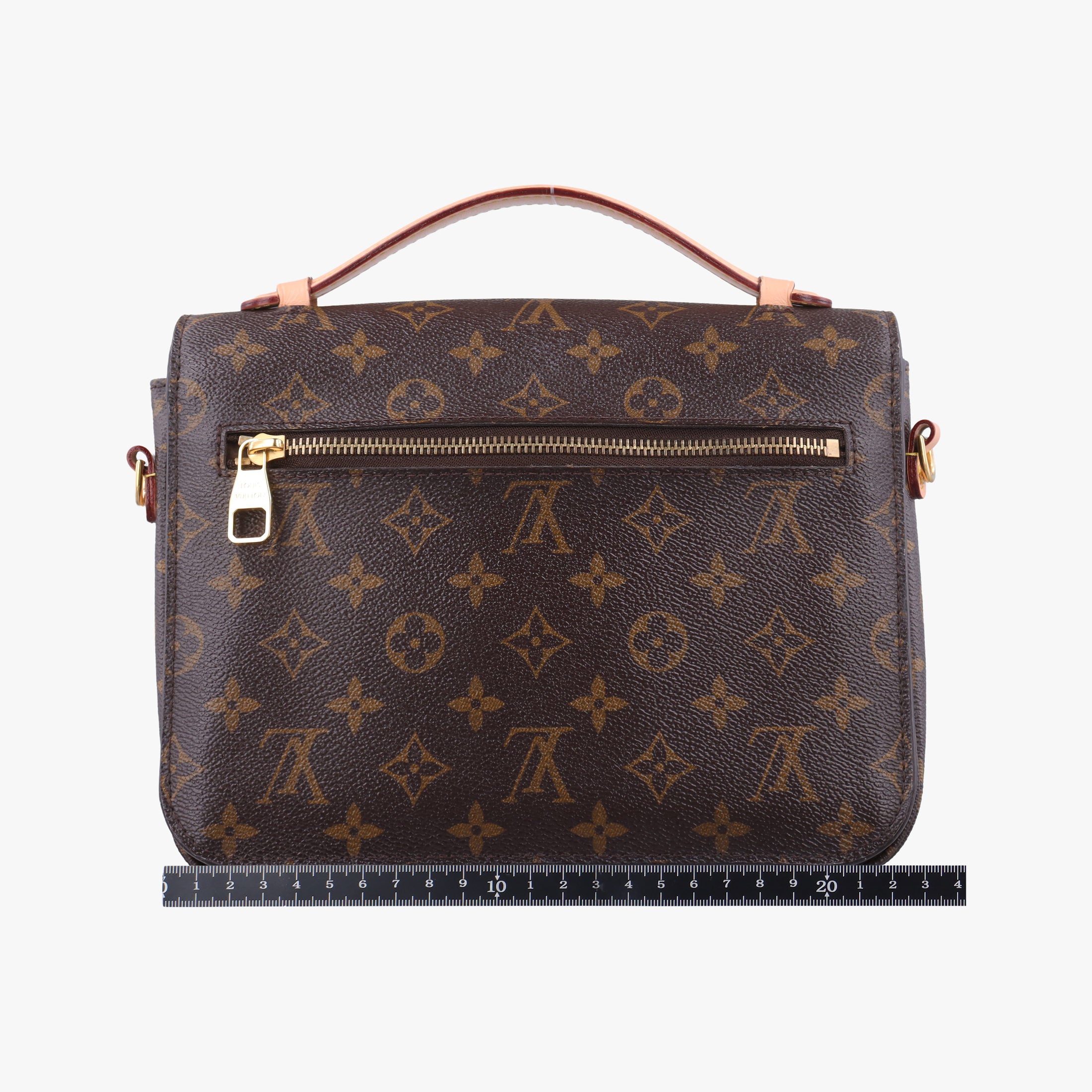 Pre-owned Louis Vuitton Pochette Metis MM Brown Monogram Canvas M44875 shoulderbag | stylenewstar
