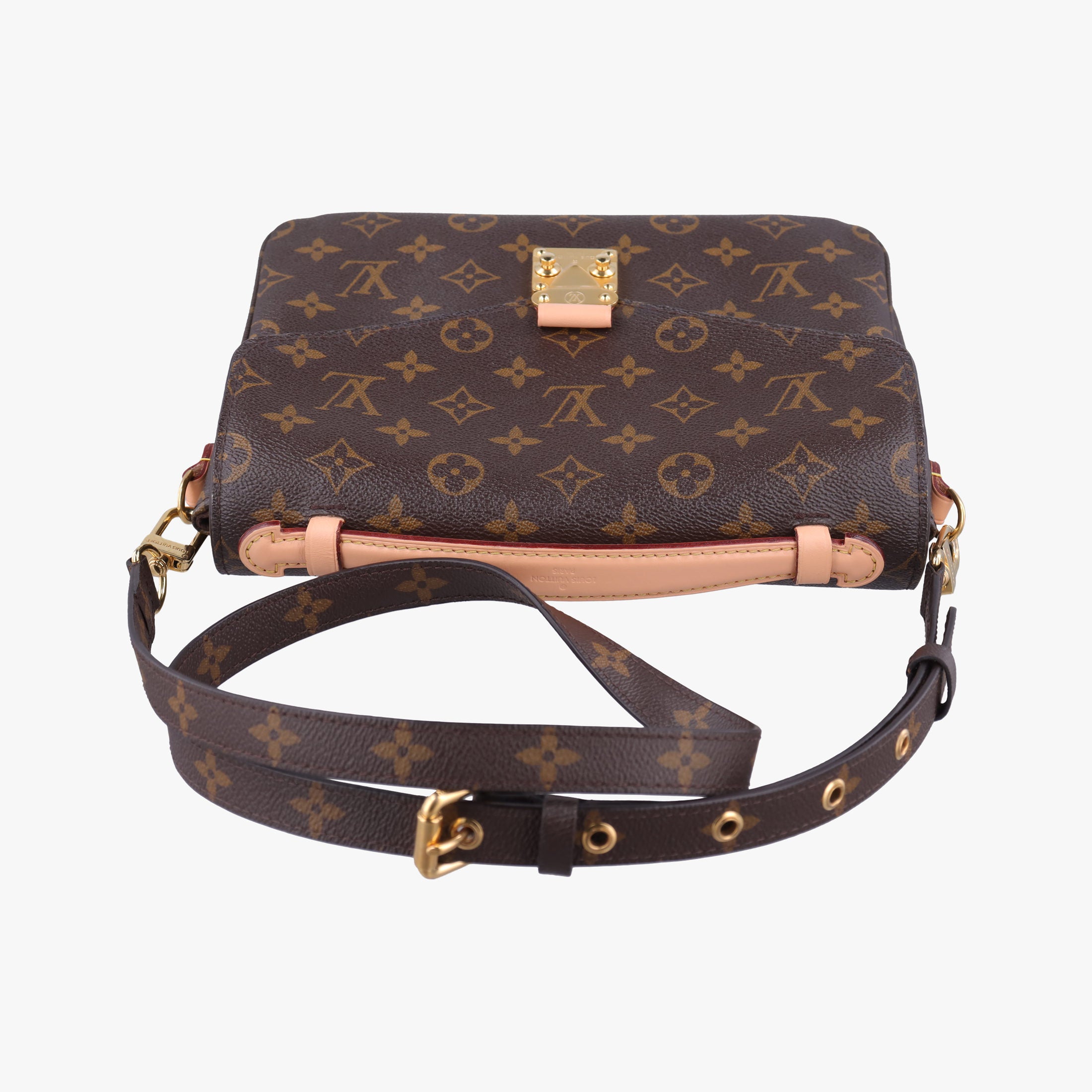 Pre-owned Louis Vuitton Pochette Metis MM Brown Monogram Canvas M44875 shoulderbag | stylenewstar