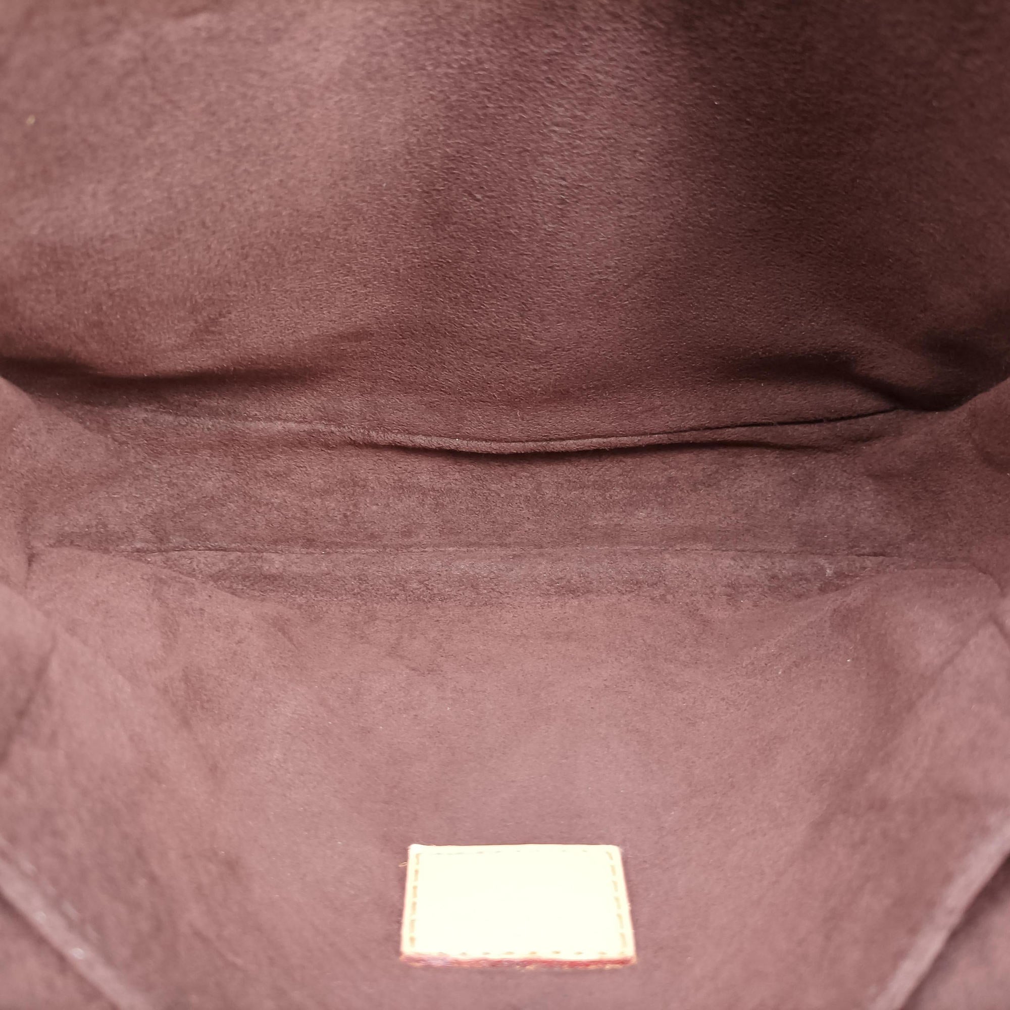 Pre-owned Louis Vuitton Pochette Metis MM Brown Monogram Canvas M44875 shoulderbag | stylenewstar