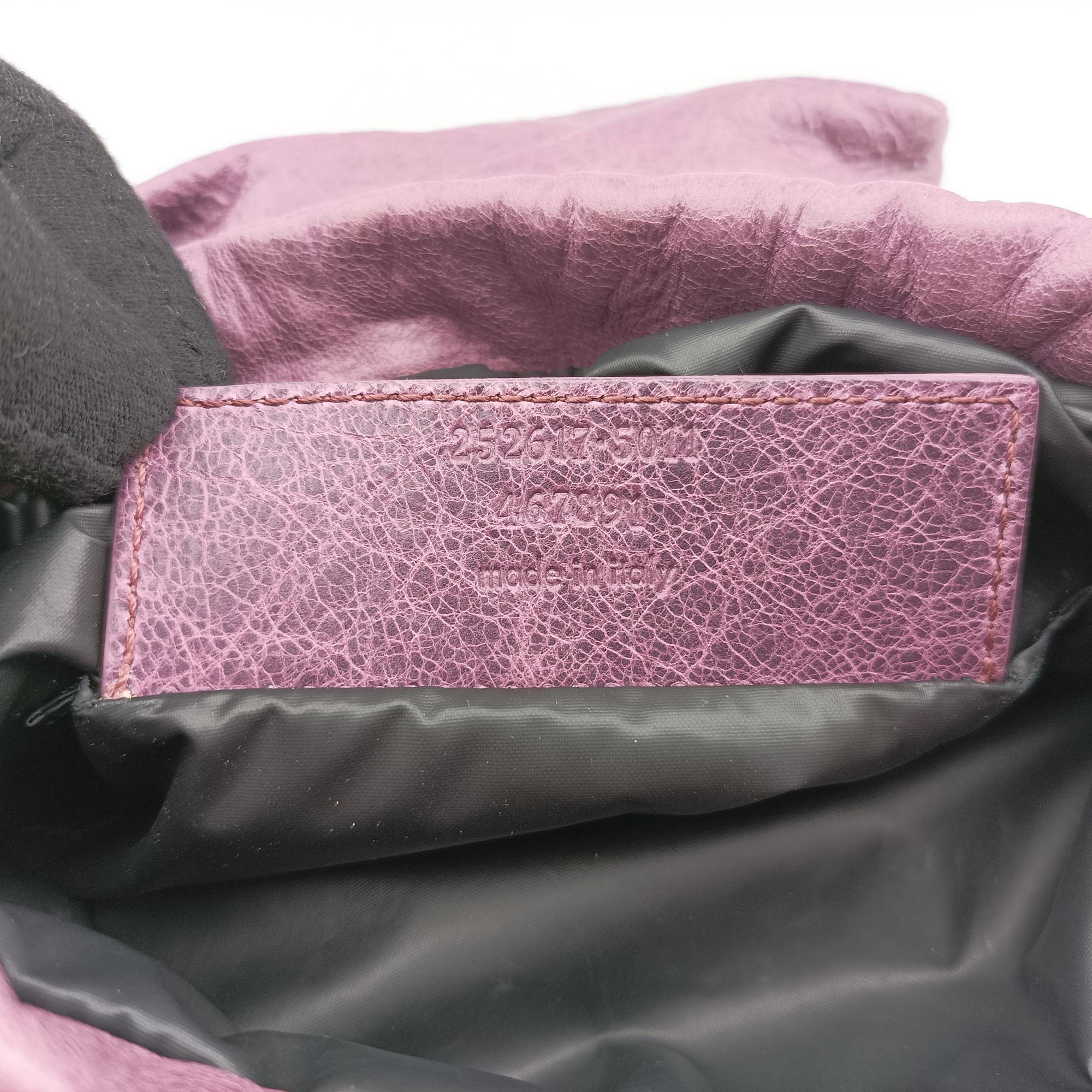 Vintage Balenciaga Motocross Classic Purple lambskin  shoulderbag | stylenewstar