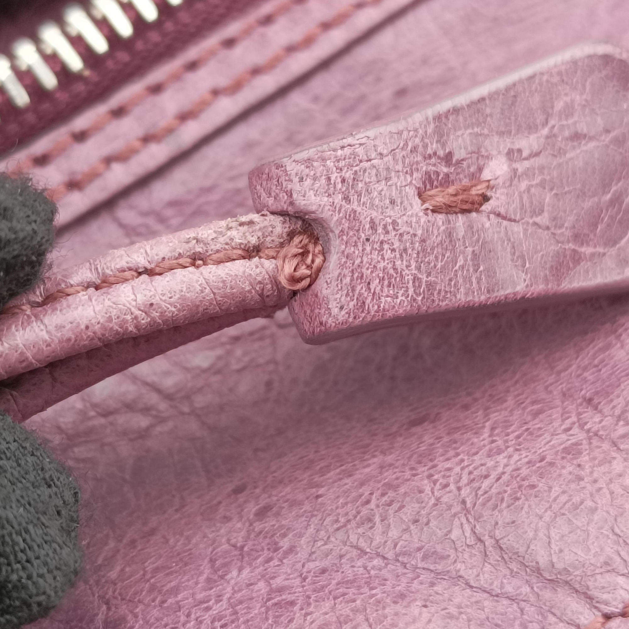 Vintage Balenciaga Motocross Classic Purple lambskin  shoulderbag | stylenewstar