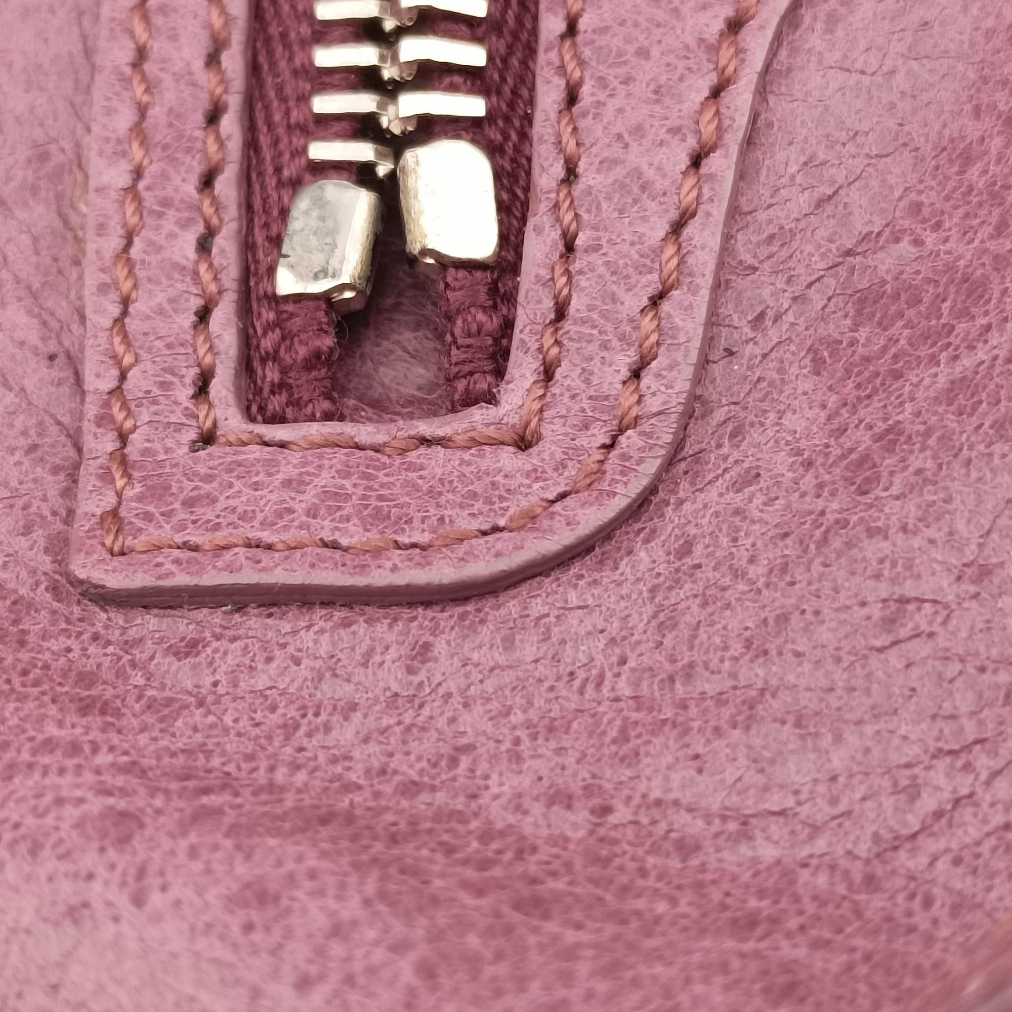 Vintage Balenciaga Motocross Classic Purple lambskin  shoulderbag | stylenewstar