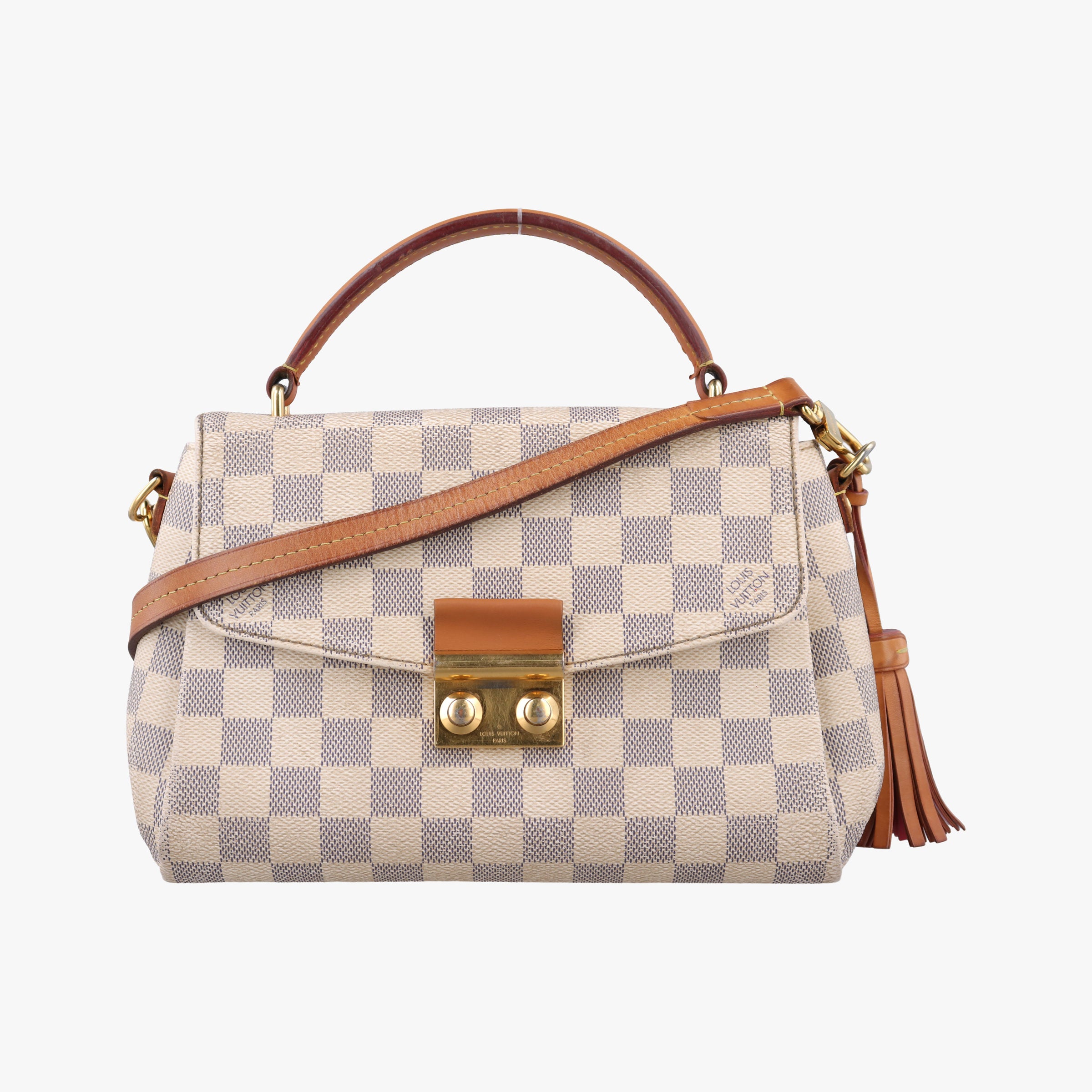 Pre-owned Louis Vuitton CROISETTE Azur Damier Canvas N41581 shoulderbag | stylenewstar