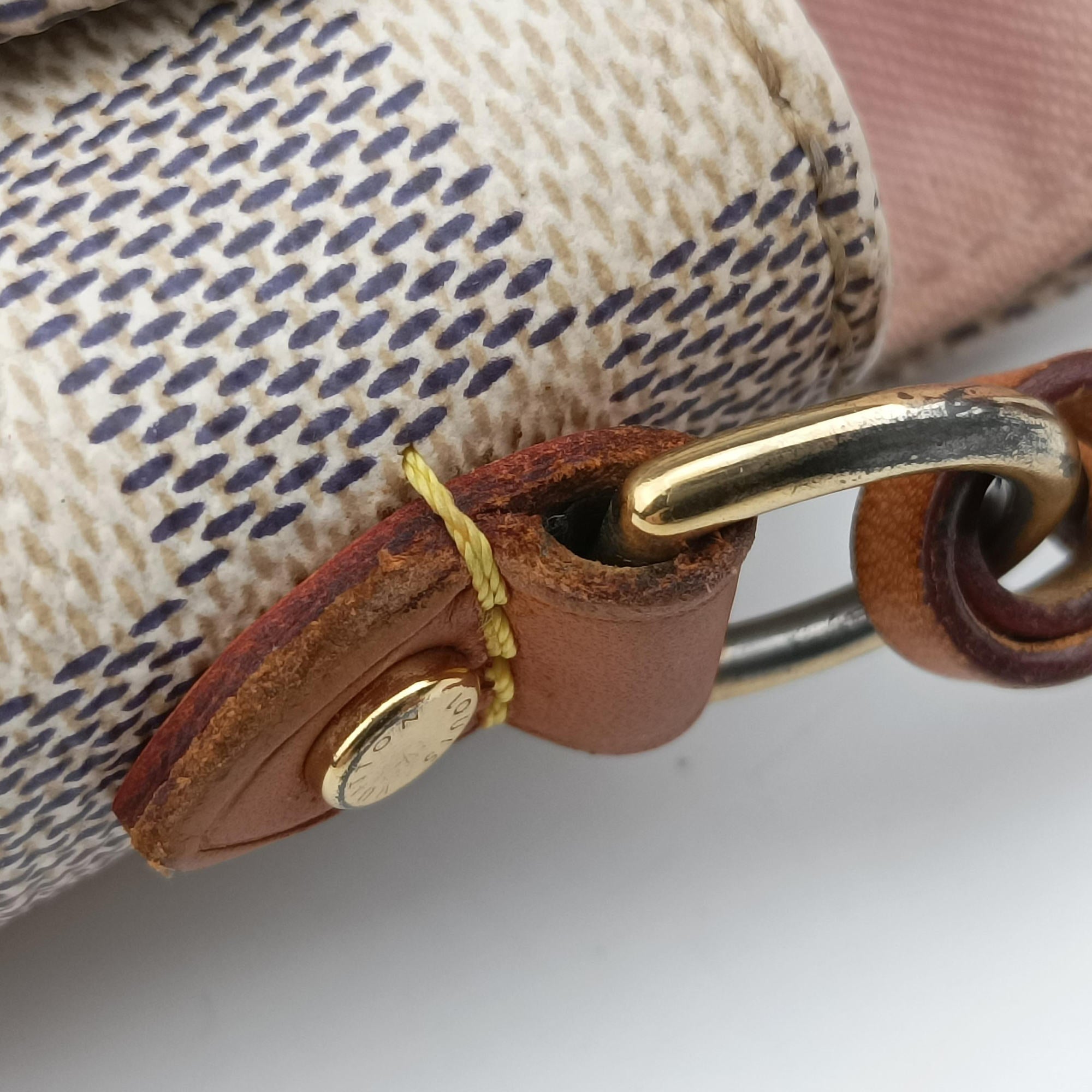 Pre-owned Louis Vuitton CROISETTE Azur Damier Canvas N41581 shoulderbag | stylenewstar