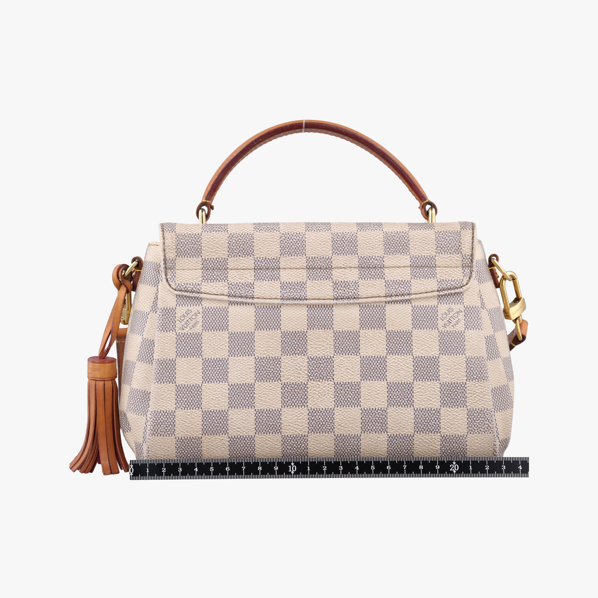 Pre-owned Louis Vuitton CROISETTE Azur Damier Canvas N41581 shoulderbag | stylenewstar