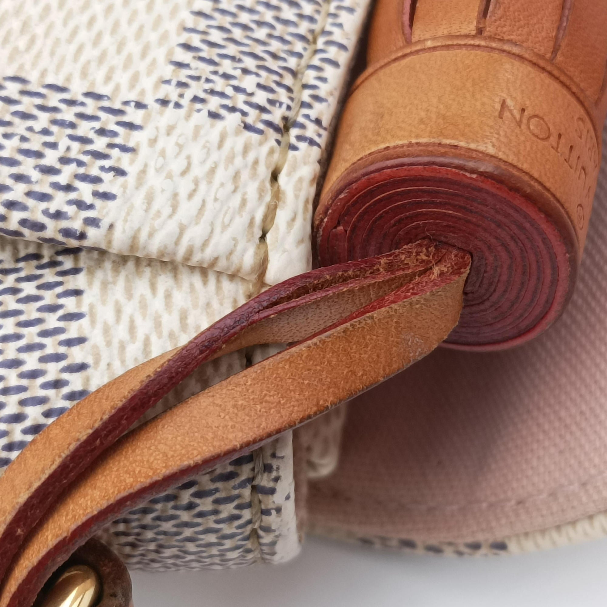 Pre-owned Louis Vuitton CROISETTE Azur Damier Canvas N41581 shoulderbag | stylenewstar