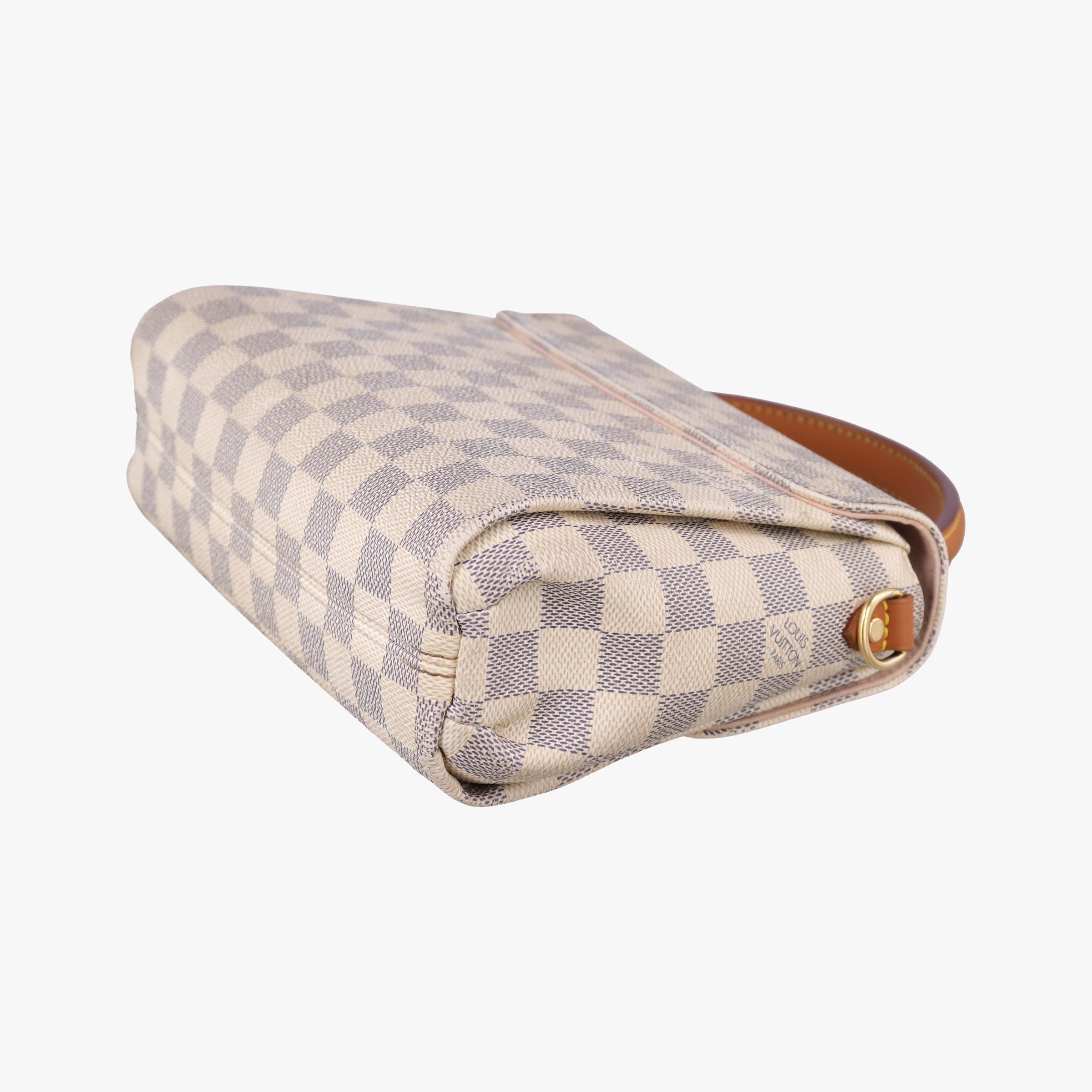 Pre-owned Louis Vuitton CROISETTE Azur Damier Canvas N41581 shoulderbag | stylenewstar