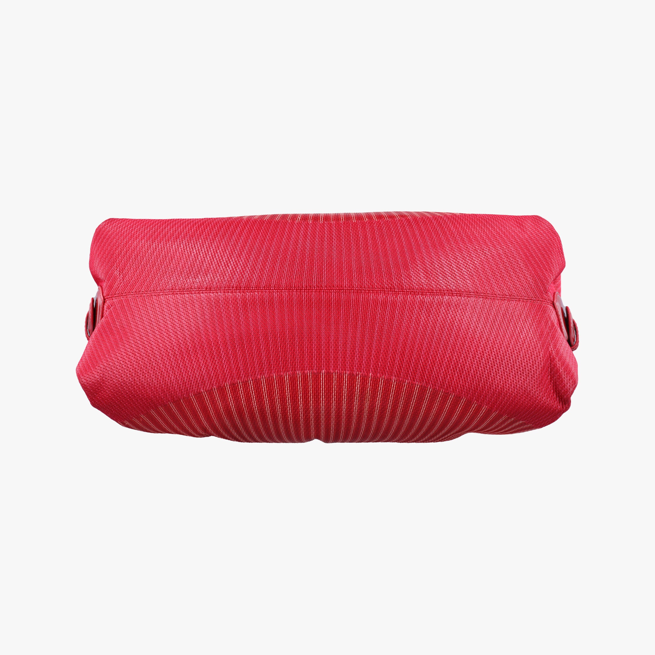 Secondhand Fendi Toile de Cuir Red Leather × Patent 8BR579 handbag | stylenewstar