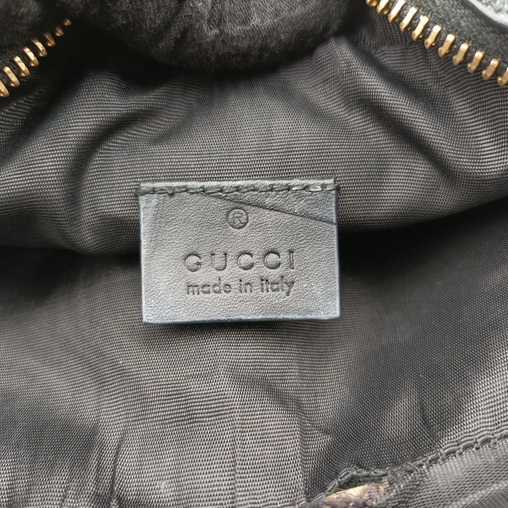 Pre-owned Gucci Ophidia Brown×black×multi Leather × suede 573321 shoulderbag | stylenewstar