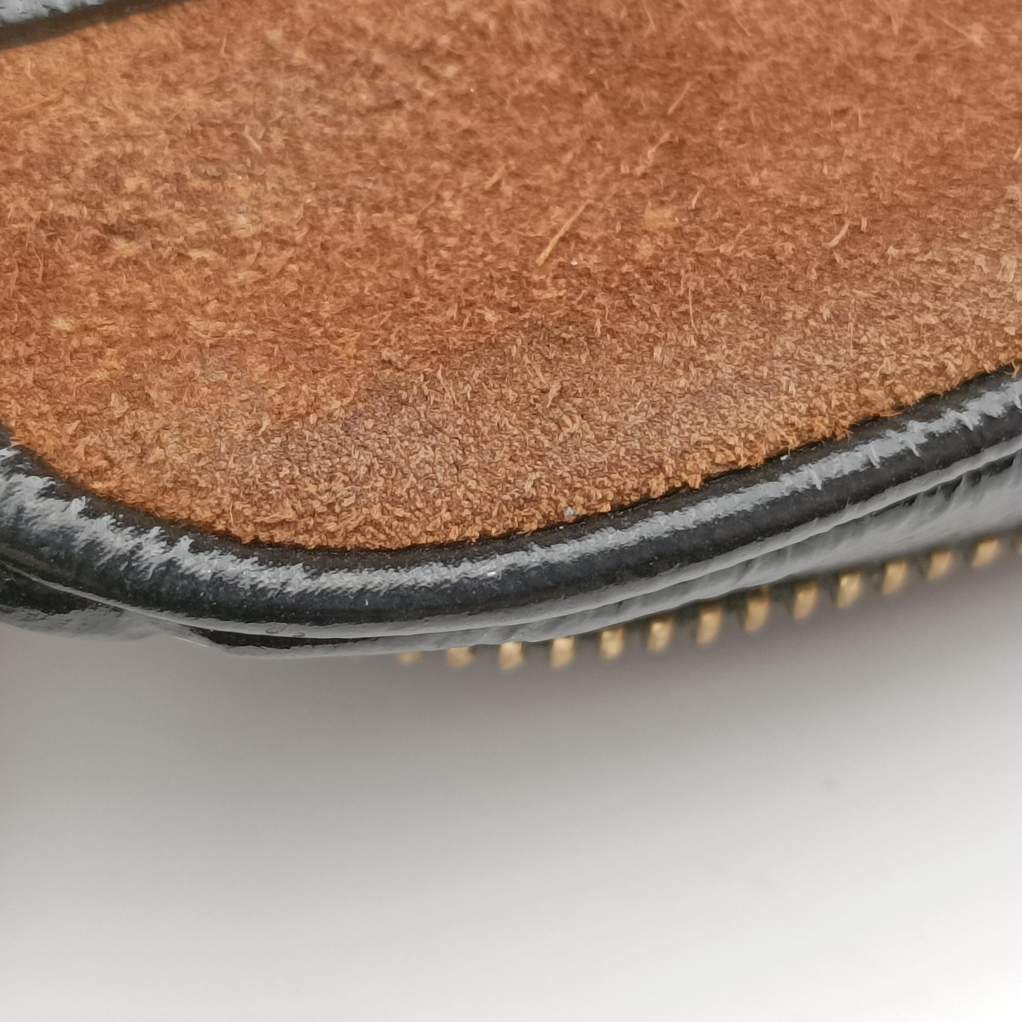 Pre-owned Gucci Ophidia Brown×black×multi Leather × suede 573321 shoulderbag | stylenewstar