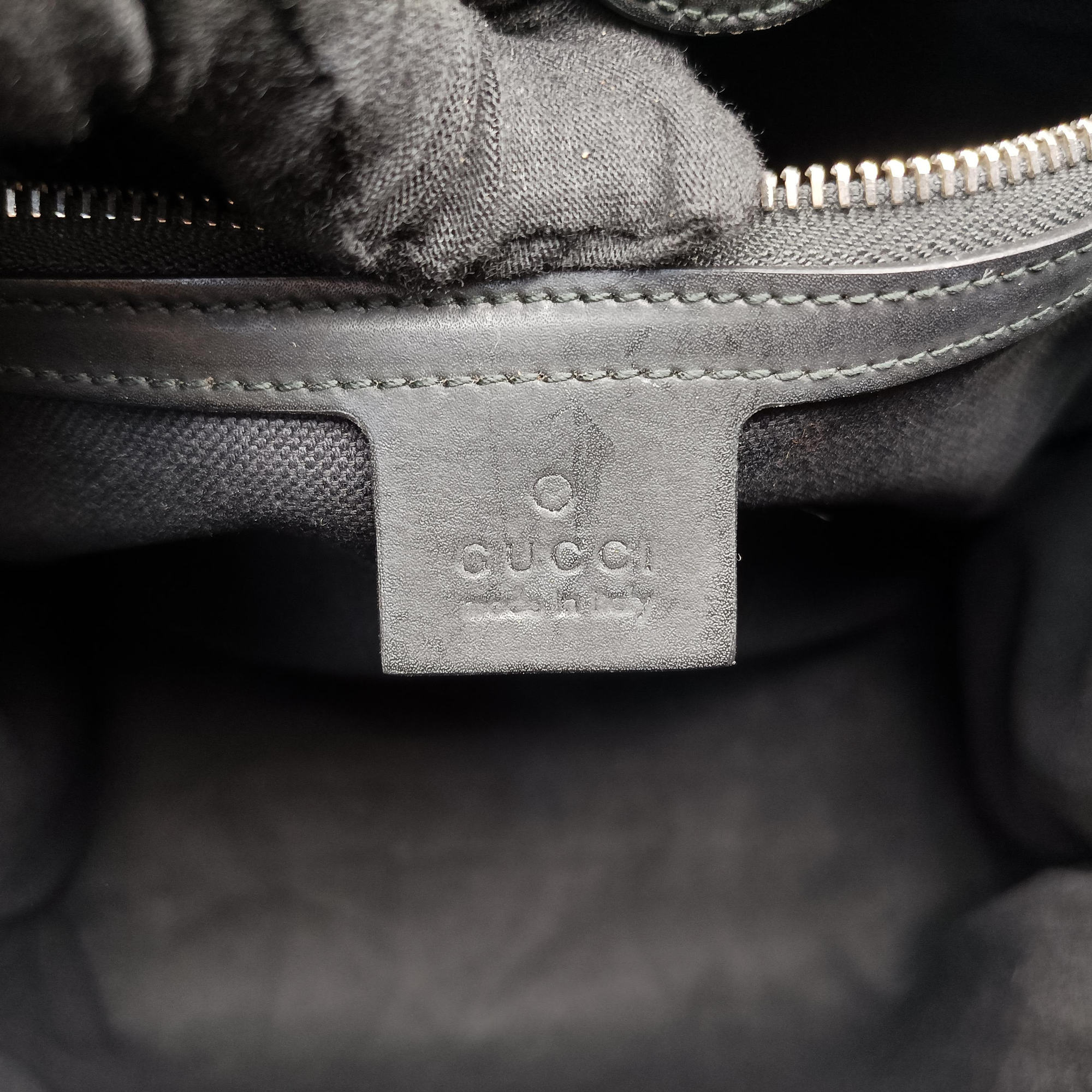 Pre-owned Gucci GG Supreme Angry Cat Black PVC coated canvas 478326 handbag | stylenewstar