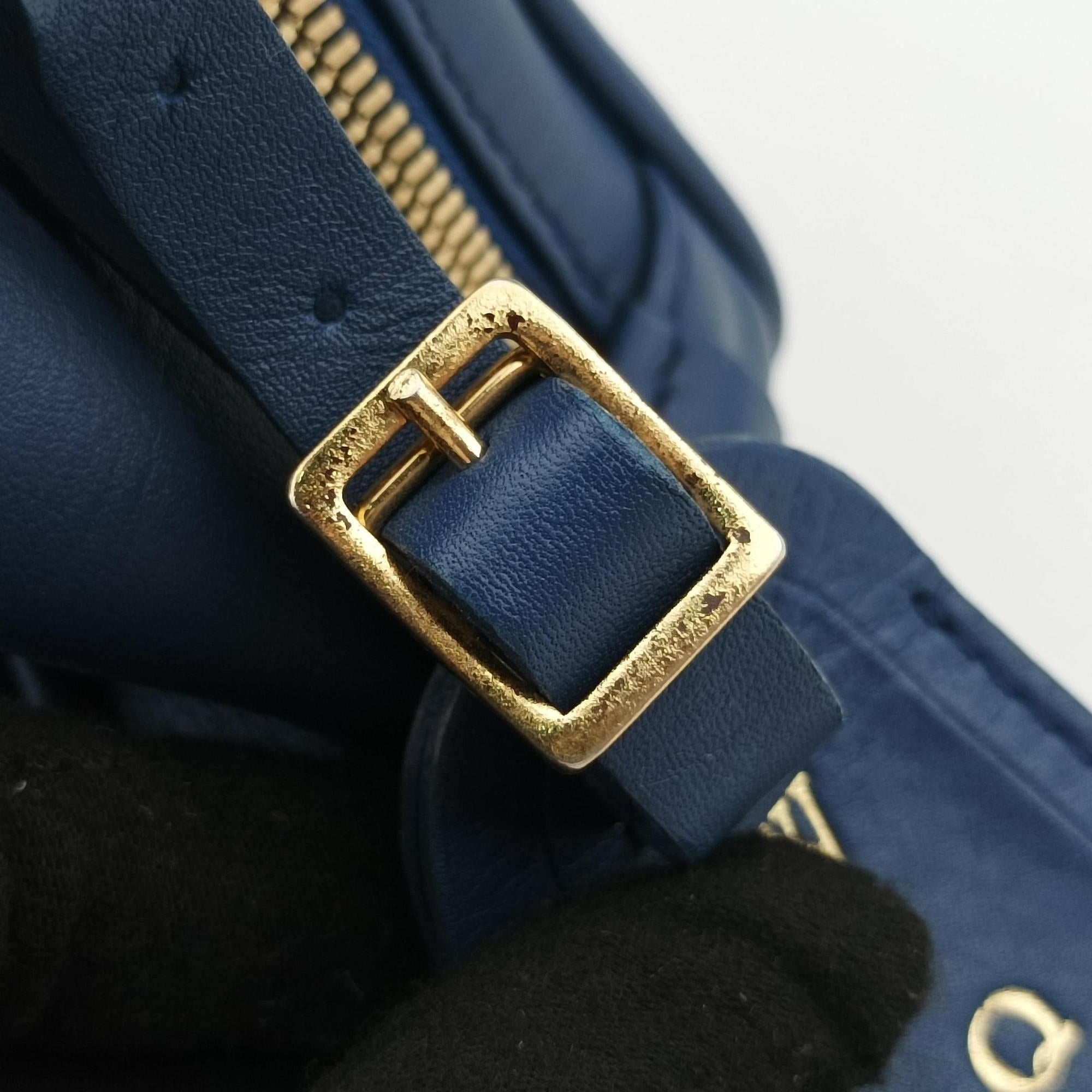 Vintage Louis Vuitton Flight Paname Paname Line Blue Supple Calfskin Leather M45509 shoulderbag | stylenewstar