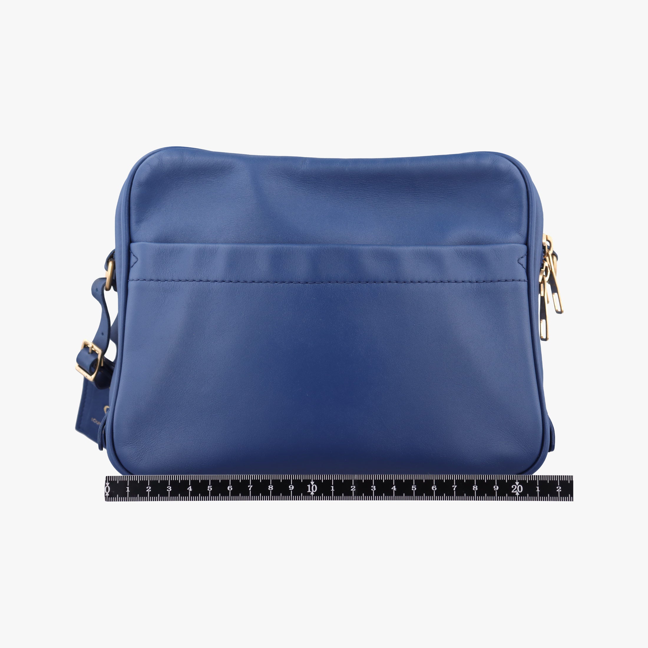 Vintage Louis Vuitton Flight Paname Paname Line Blue Supple Calfskin Leather M45509 shoulderbag | stylenewstar