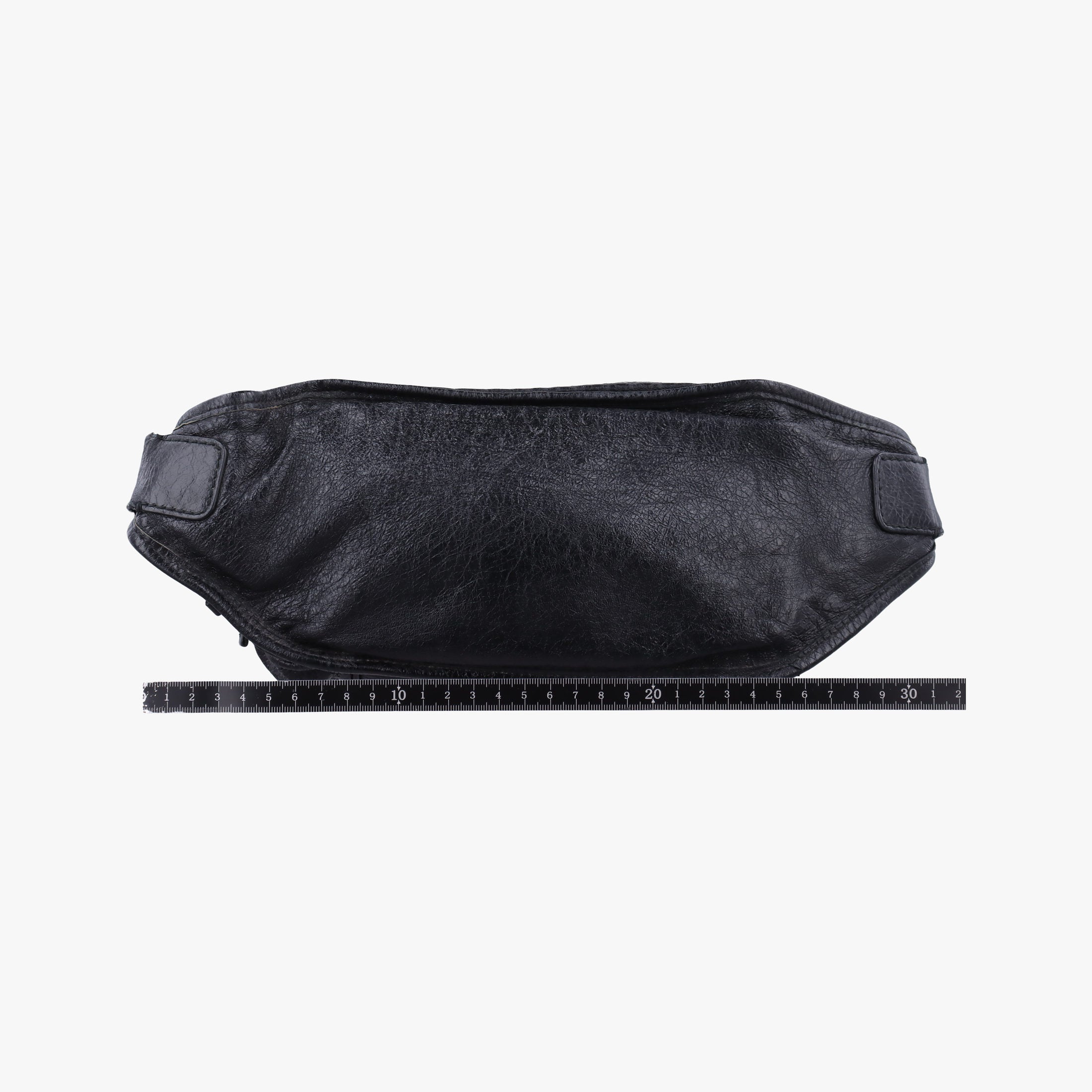 Pre-owned Balenciaga Classic Neo Lift  Black Lambskin 341628 bum bag/waist bag | stylenewstar