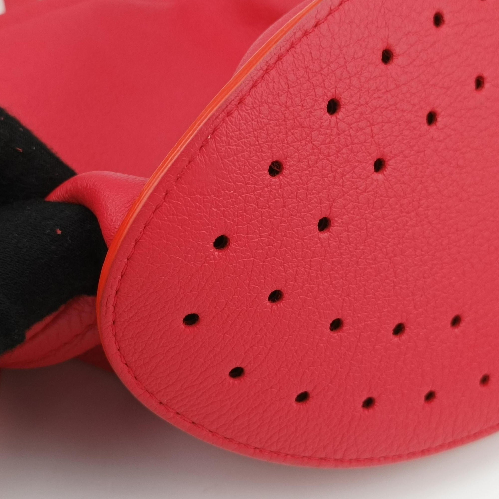 Vintage Delvaux Pin Mini Bucket Red Leather  shoulderbag | stylenewstar