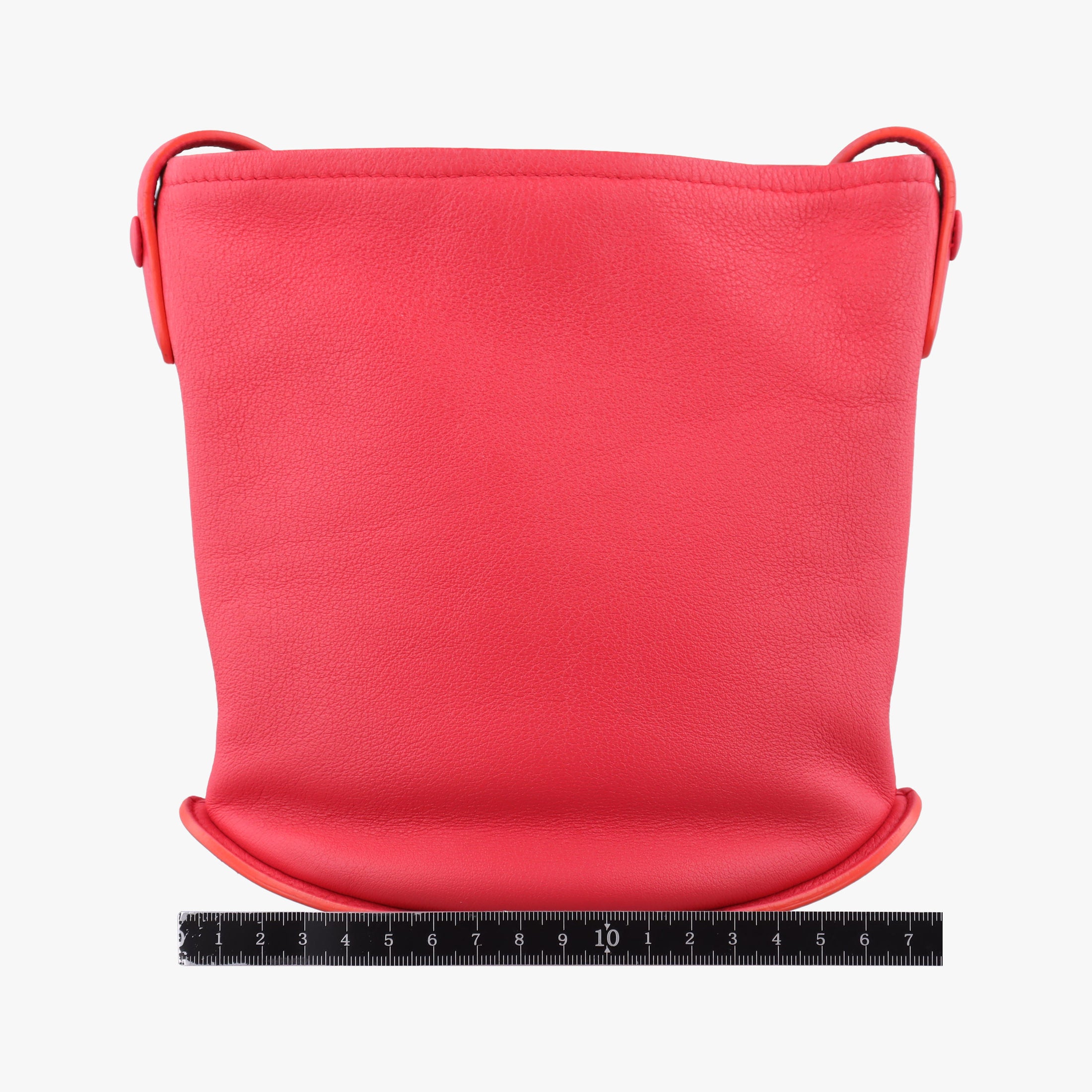 Vintage Delvaux Pin Mini Bucket Red Leather  shoulderbag | stylenewstar
