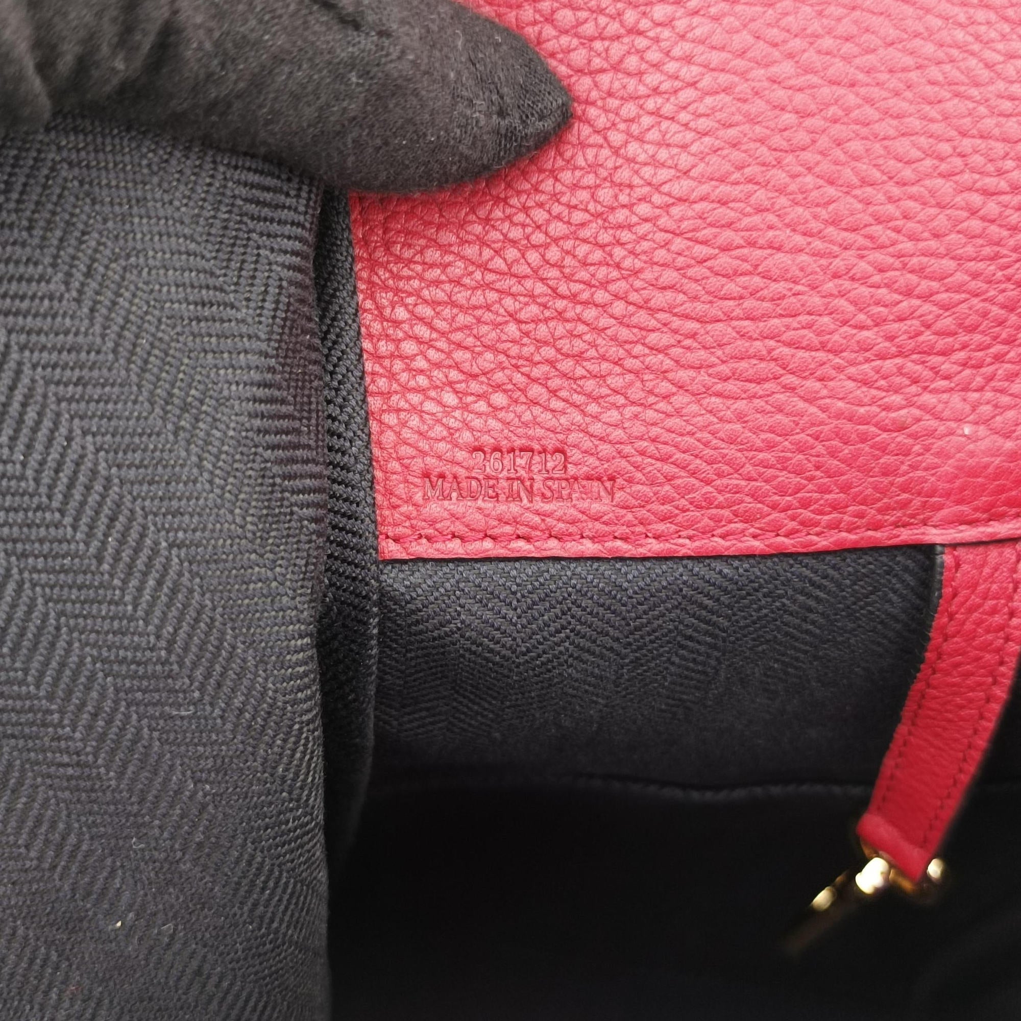 Pre-owned Loewe Hammock Burgundy Leather  shoulderbag | stylenewstar