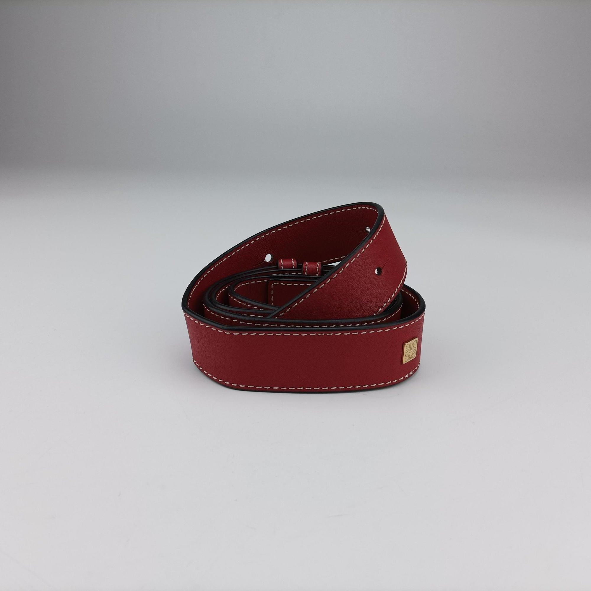 Pre-owned Loewe Hammock Burgundy Leather  shoulderbag | stylenewstar
