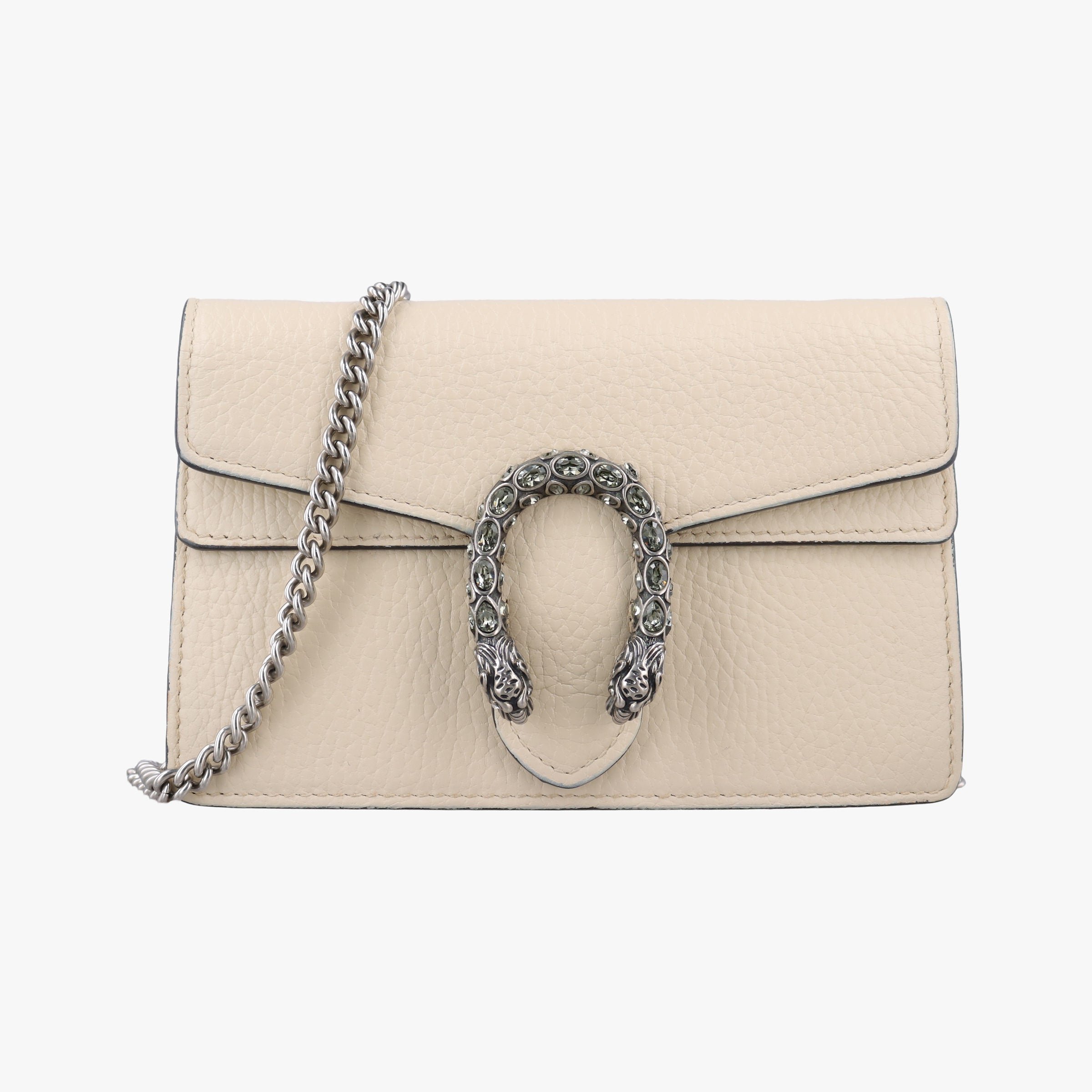 Secondhand Gucci Dionysus White Leather 476432 shoulderbag | stylenewstar