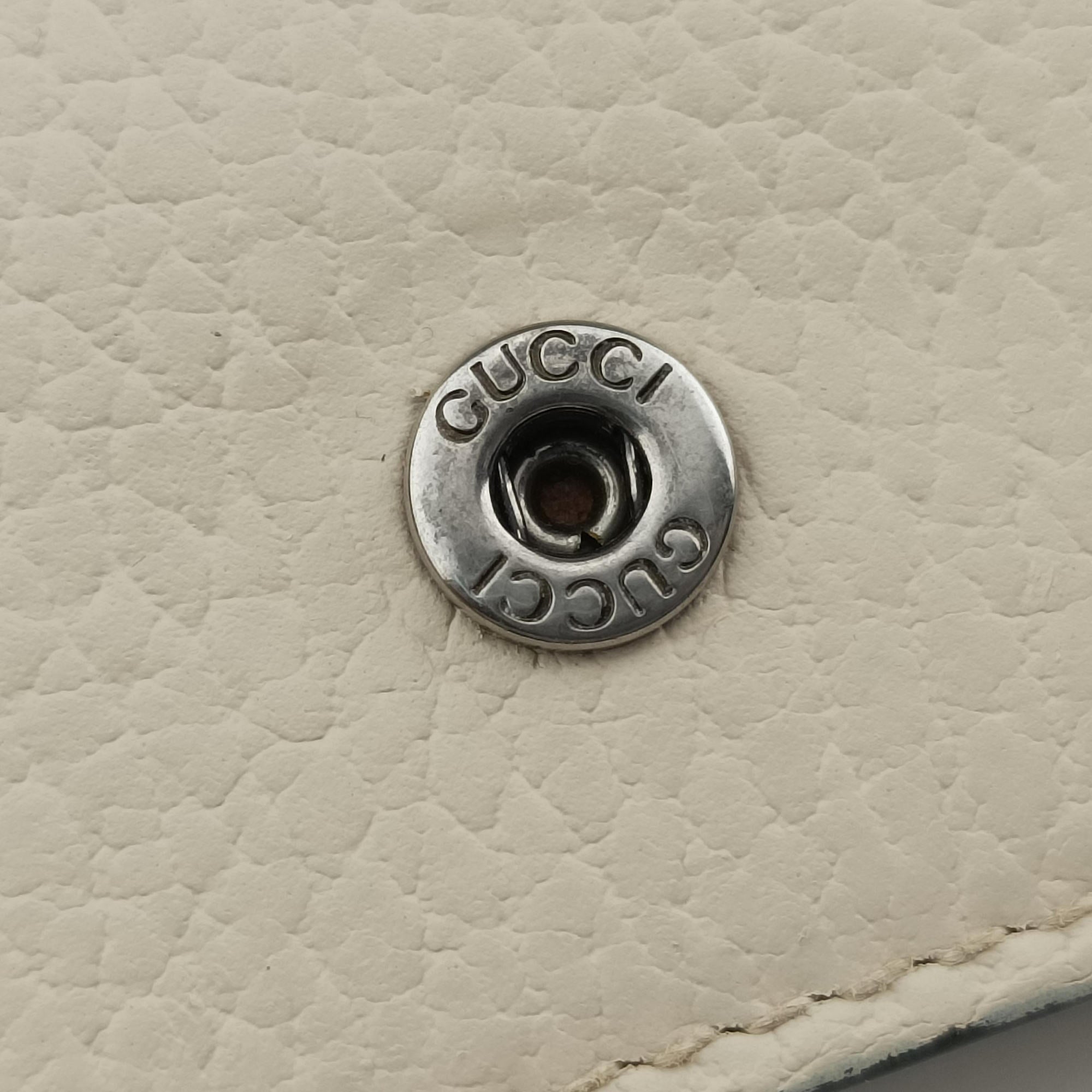 Secondhand Gucci Dionysus White Leather 476432 shoulderbag | stylenewstar