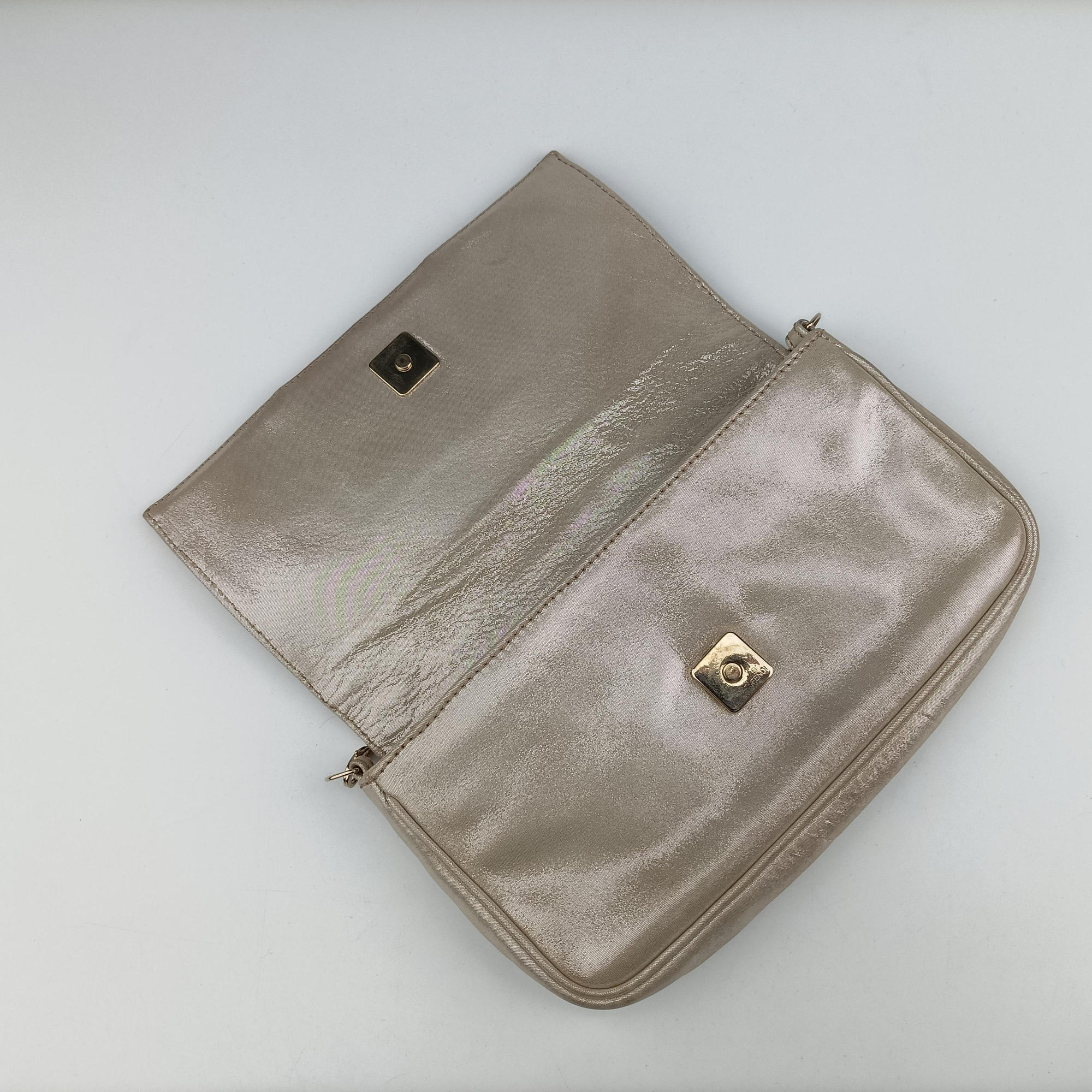 Vintage Fendi Mia Pochette Golden Leather 8BP046 shoulderbag | stylenewstar